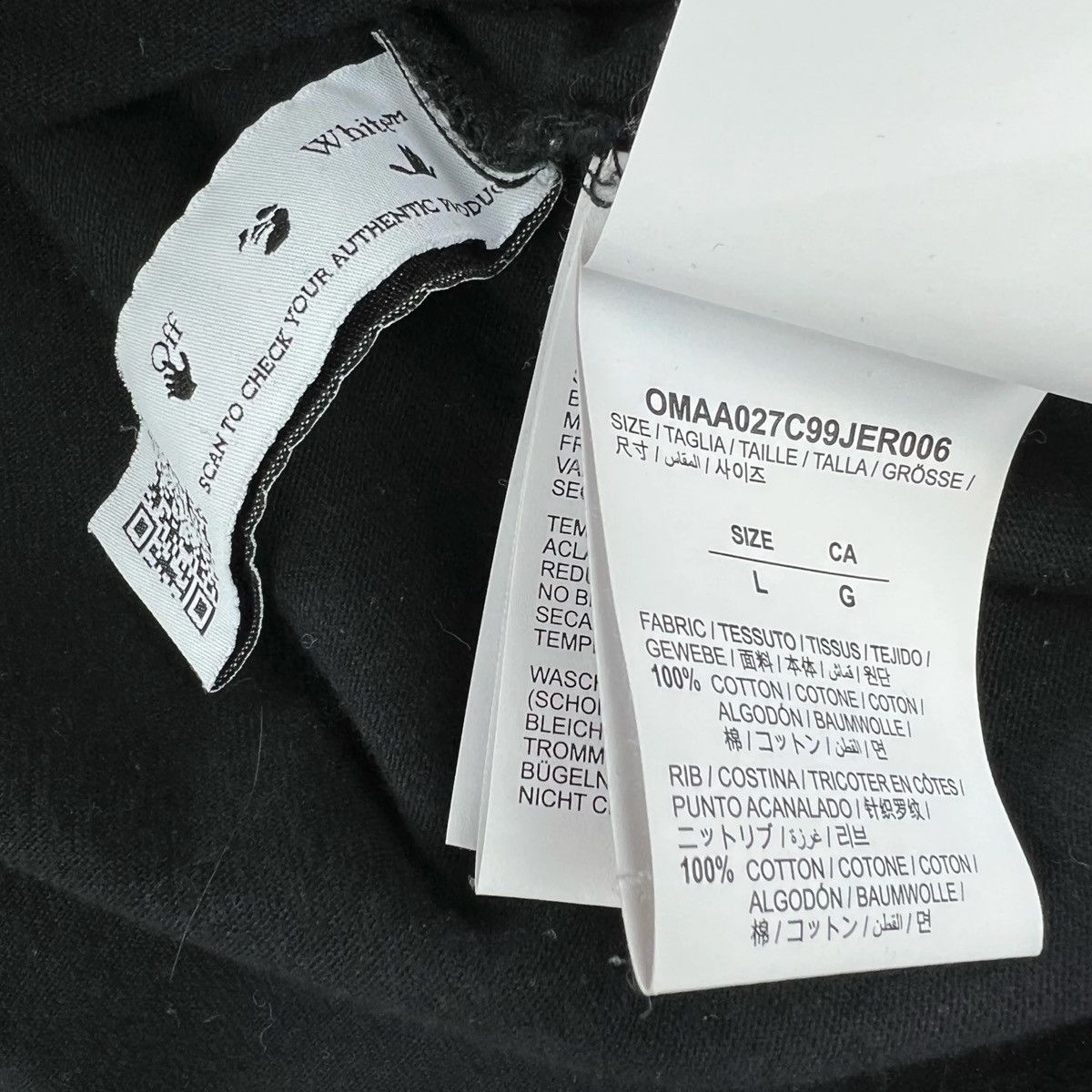 Off-White OFF-WHITE MONA LISA BLACK T-SHIRT Size US L / EU 52-54 / 3 - 5 Thumbnail