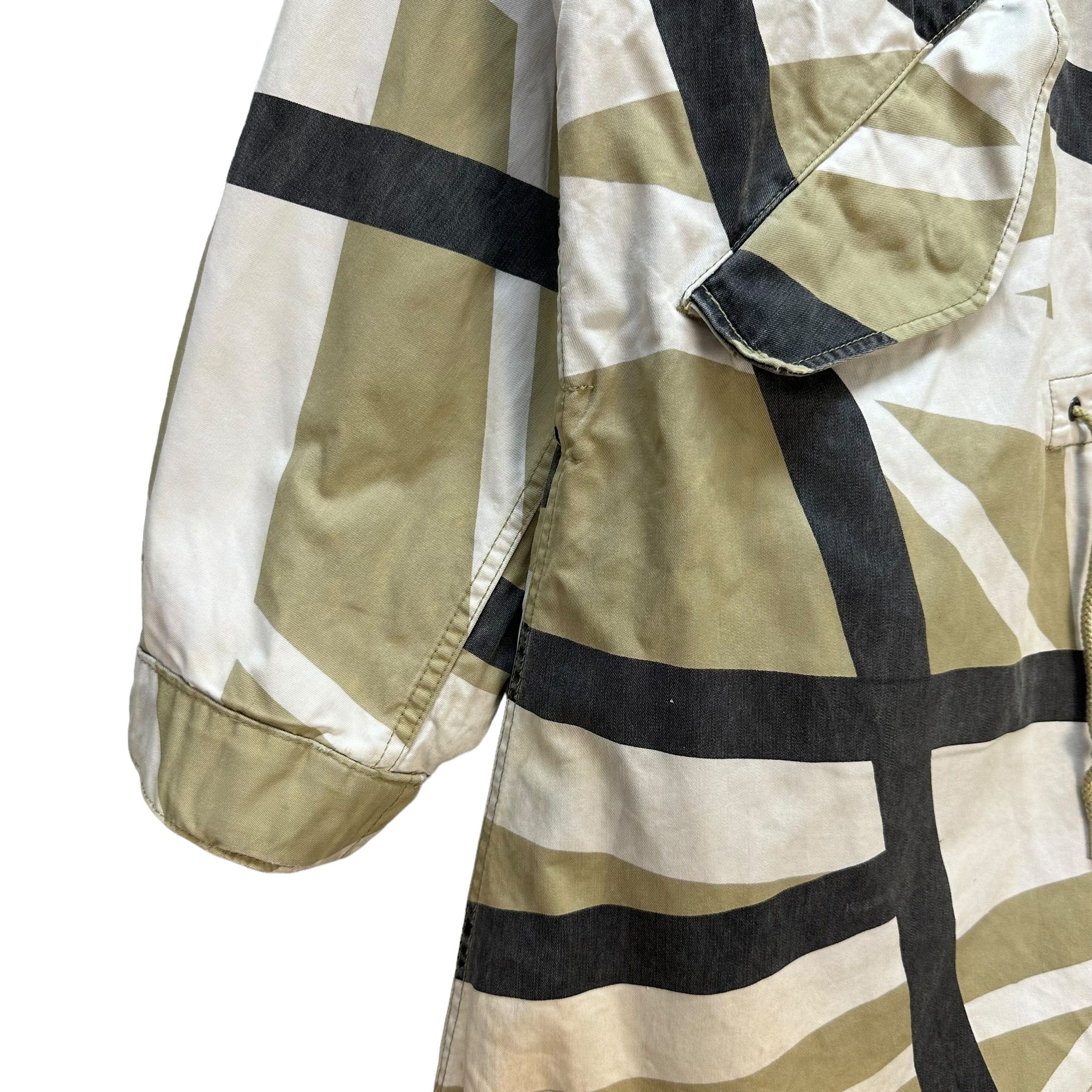 Hysteric Glamour HYSTERIC GLAMOUR Heavy Abstract Design Parka #A41-0940 Size US XL / EU 56 / 4 - 7 Thumbnail