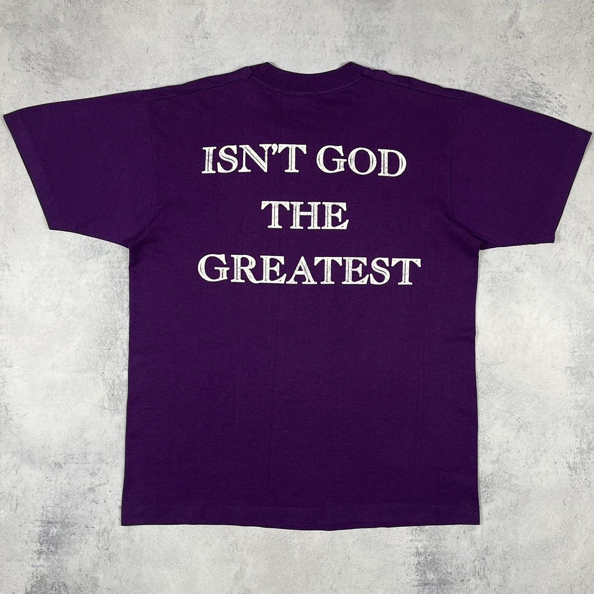 Vintage Vintage “God Is Like” single stitch rare tee 90’s Size US XL / EU 56 / 4 - 8 Thumbnail