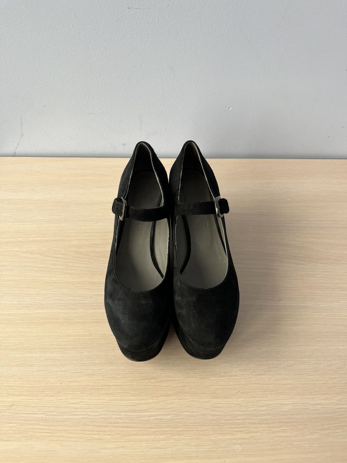 Jel Sander Helled Shoes Black Suede Size 37