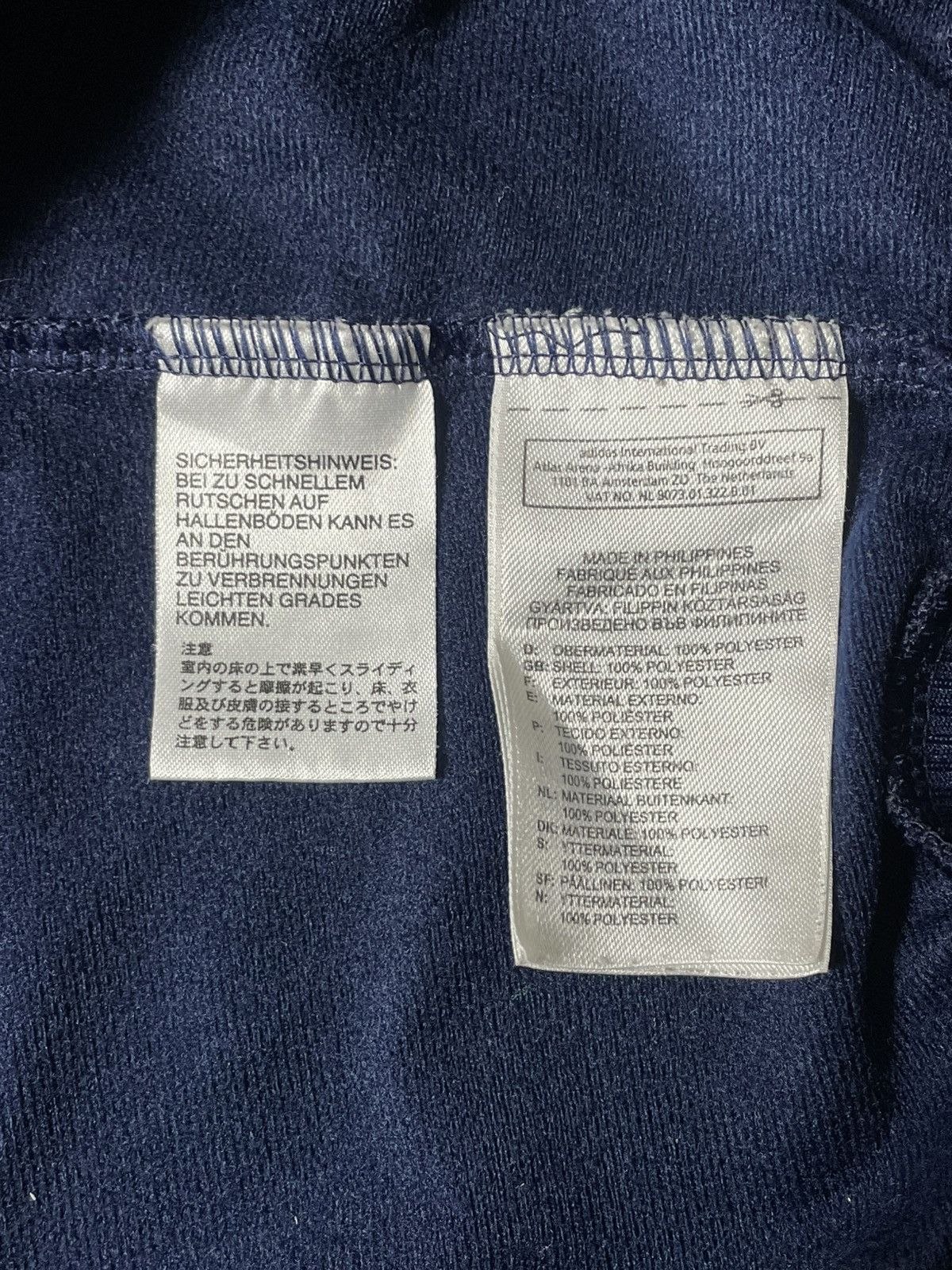 Adidas Vintage Adidas Track Jacket 00s Balenciaga Style. Y2K blue Size US L / EU 52-54 / 3 - 6 Thumbnail