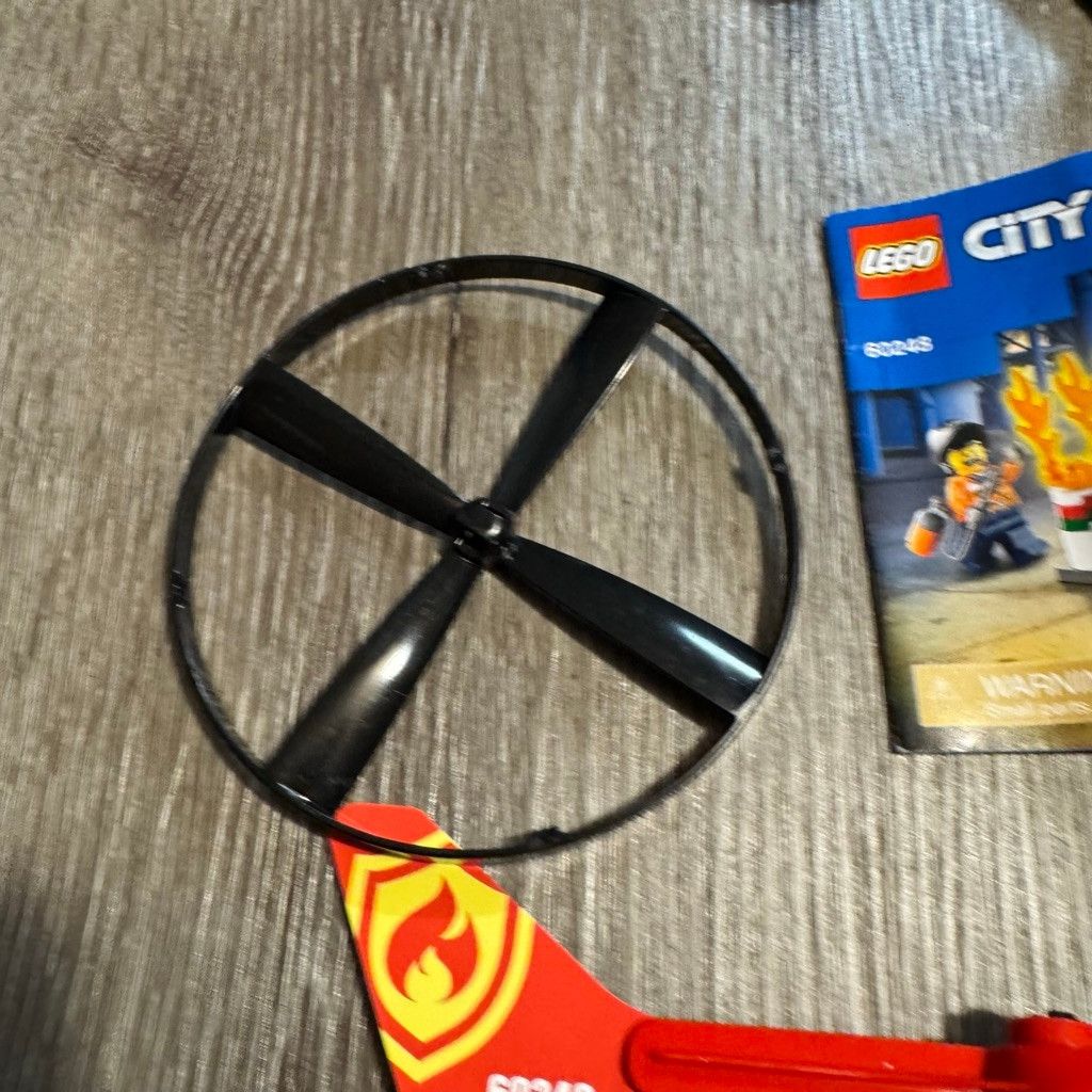LEGO LEGO City Fire Helicopter Building Set Bundle Lot With Minif Size ONE SIZE - 5 Thumbnail