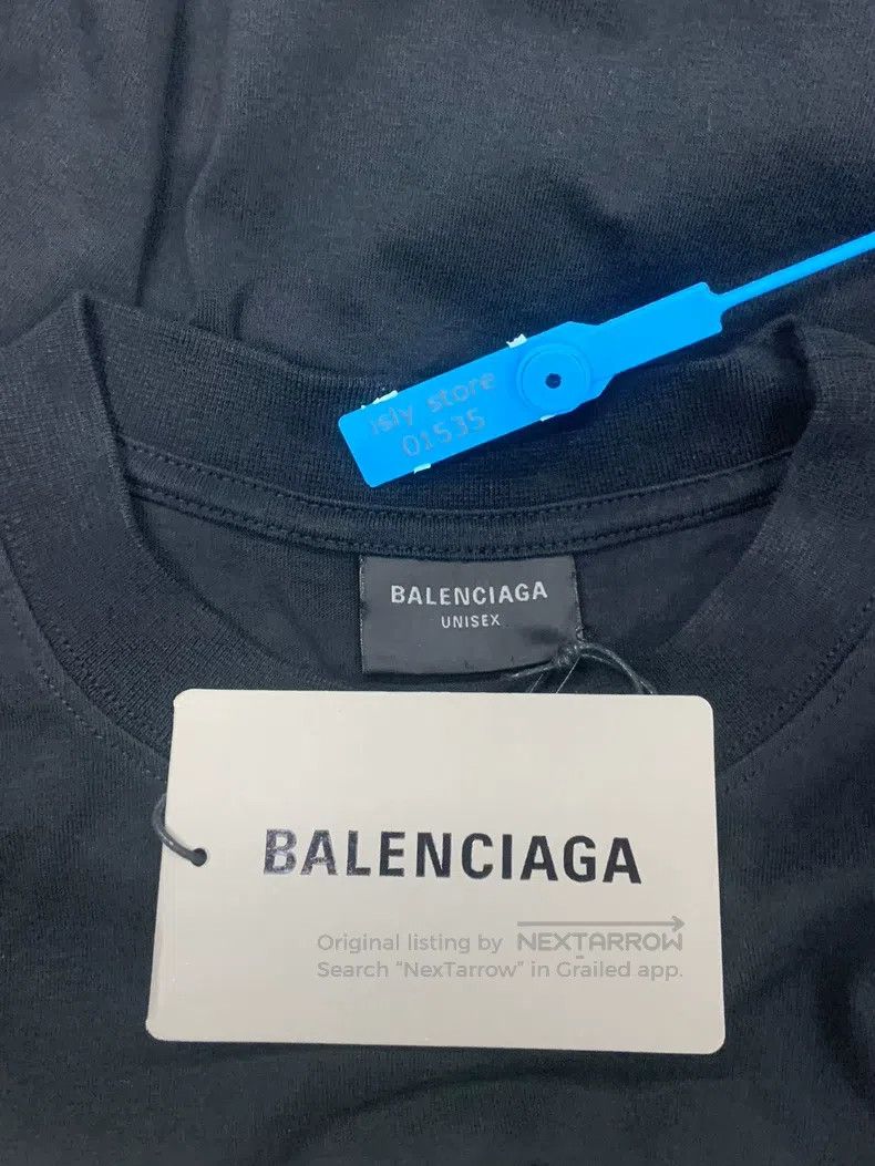 Balenciaga Balenciaga Heart logo black and red short-sleeve Size US XS / EU 42 / 0 - 4 Thumbnail