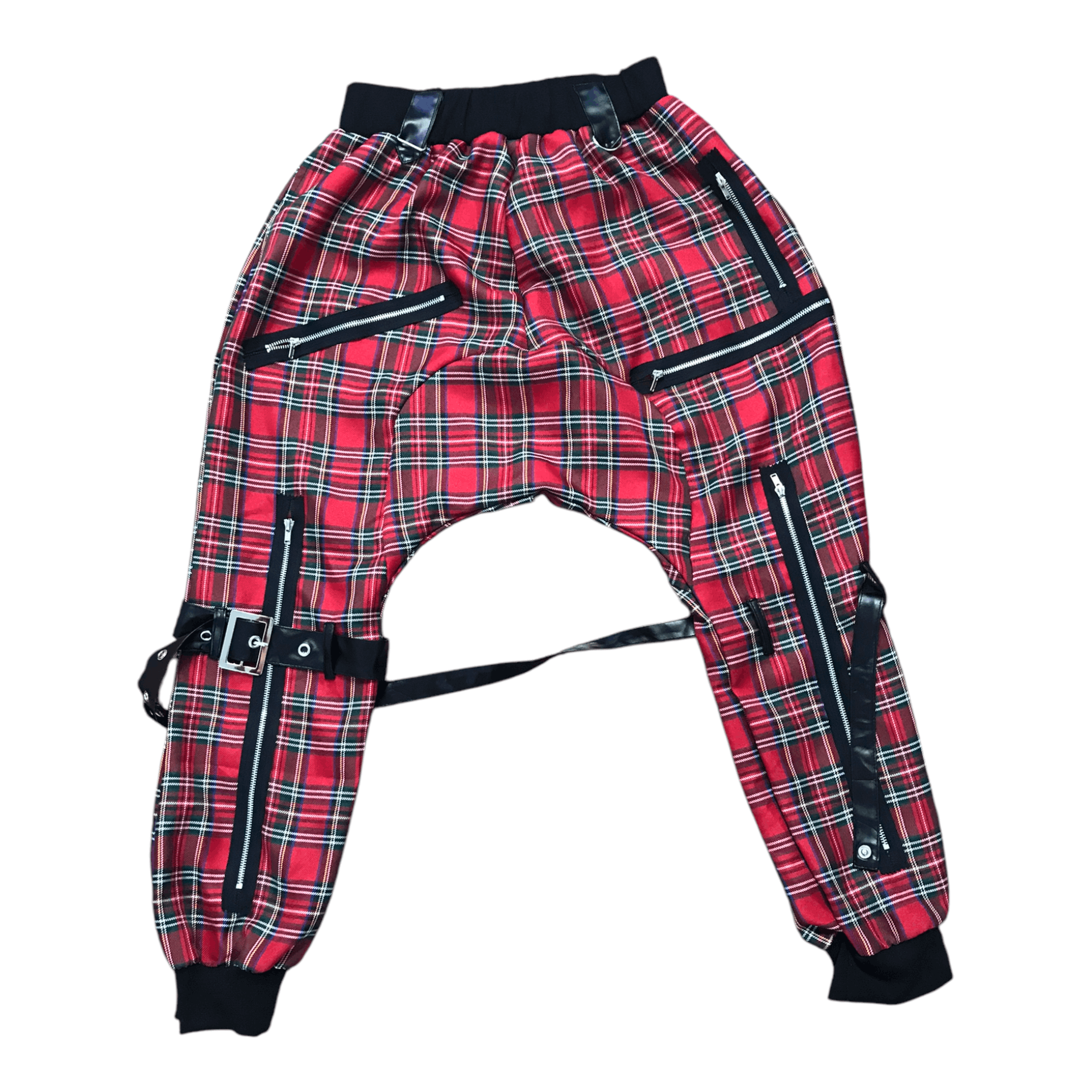 If Six Was Nine × Japanese Brand × Seditionaries Acdc Bondage red plaid Pant Size US 31 - 1 Thumbnail