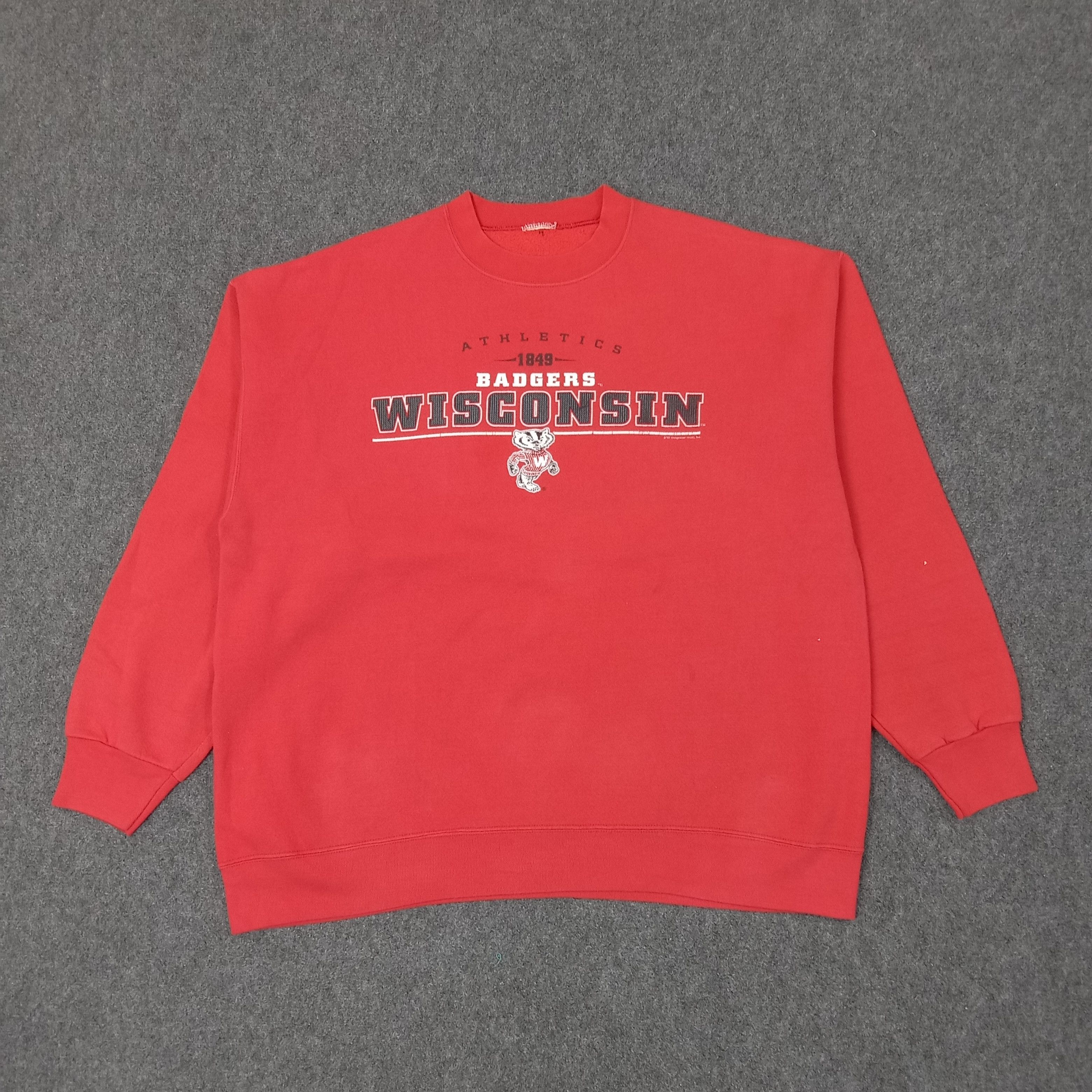 NFL Badgers Wisconsin American Football Sweatshirt C248N3 Size US XXL / EU 58 / 5 - 1 Thumbnail
