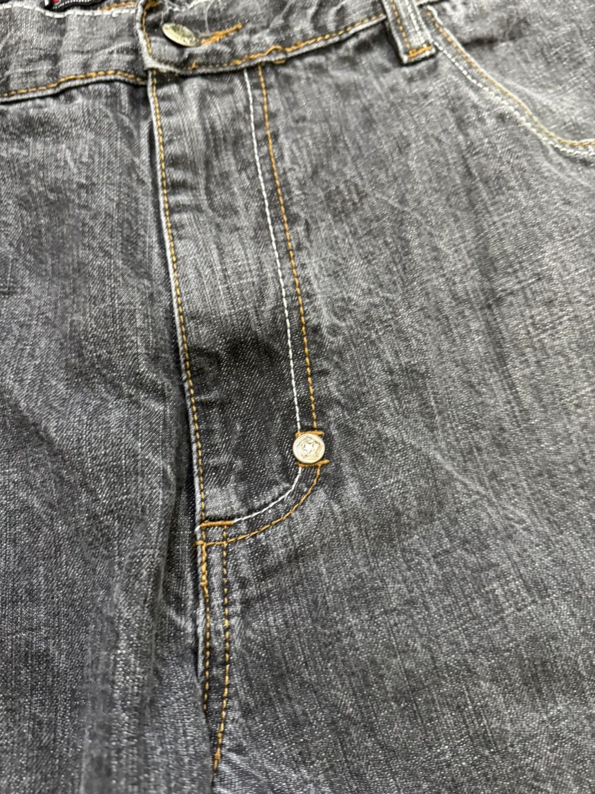 Japanese Brand distressed opium affliction style tribaldenim jeans Size US 34 / EU 50 - 17 Thumbnail