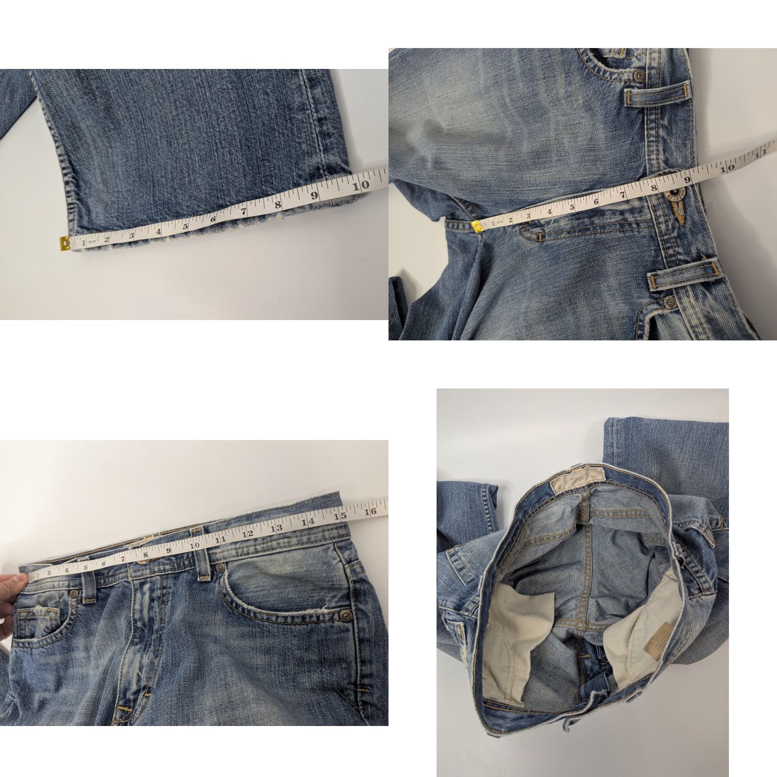 Vintage VINTAGE Buckle Jeans Womens 30x30 Bootcut Flares Mid Rise Blue Denim Cotton Blend, Cotton Advanced Search: Buckle Bke Jeans, Bootcut, Mid Rise, Flared Size 30" / US 8 / IT 44 - 8 Thumbnail