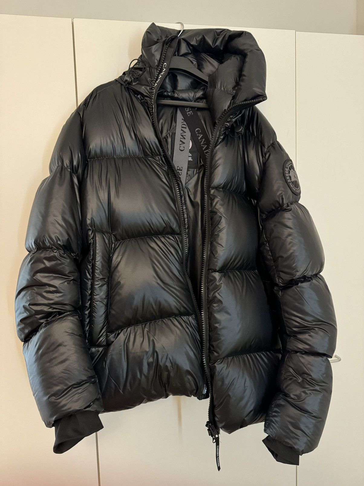 image of Canada Goose Crofton Puffer Black Disc Jacket, Men's (Size 2XL)