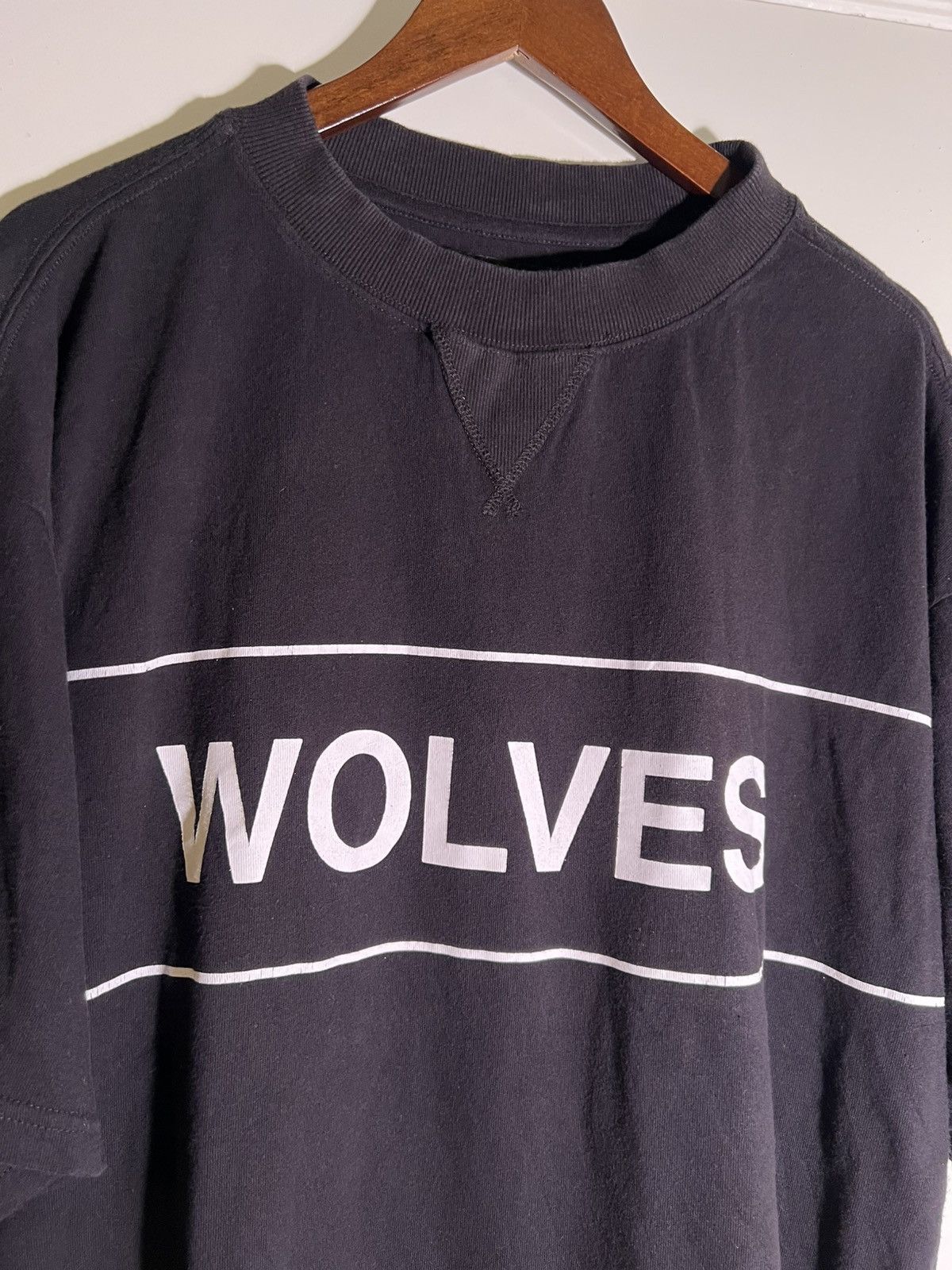 Darc Sport Darc Sport WOLVES Streetwear Gym Retro Logo Graphic T Shirt Size US XL / EU 56 / 4 - 3 Thumbnail