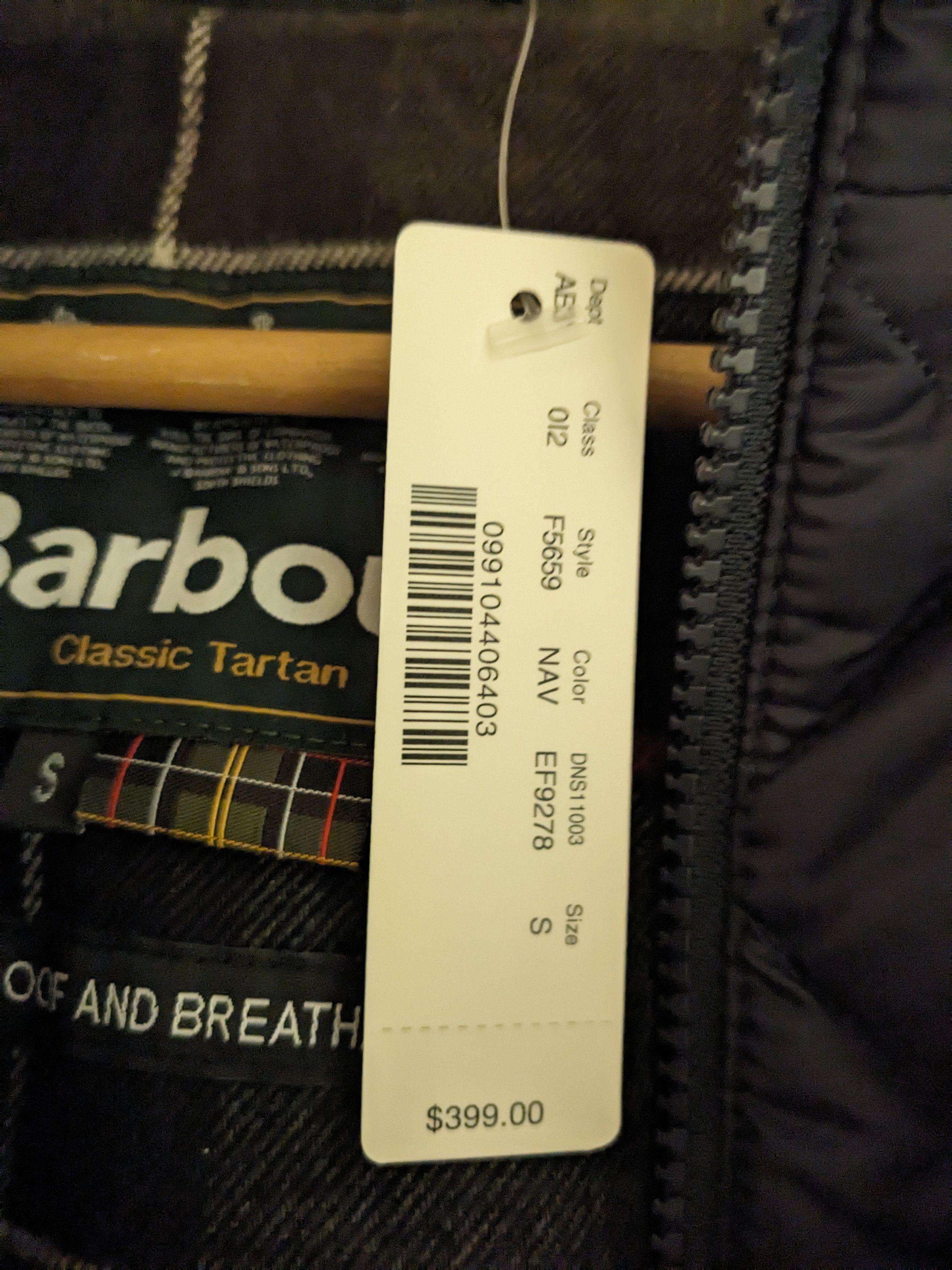Barbour J Crew Barbour Tulloch Jacket Size US S / EU 44-46 / 1 - 5 Thumbnail