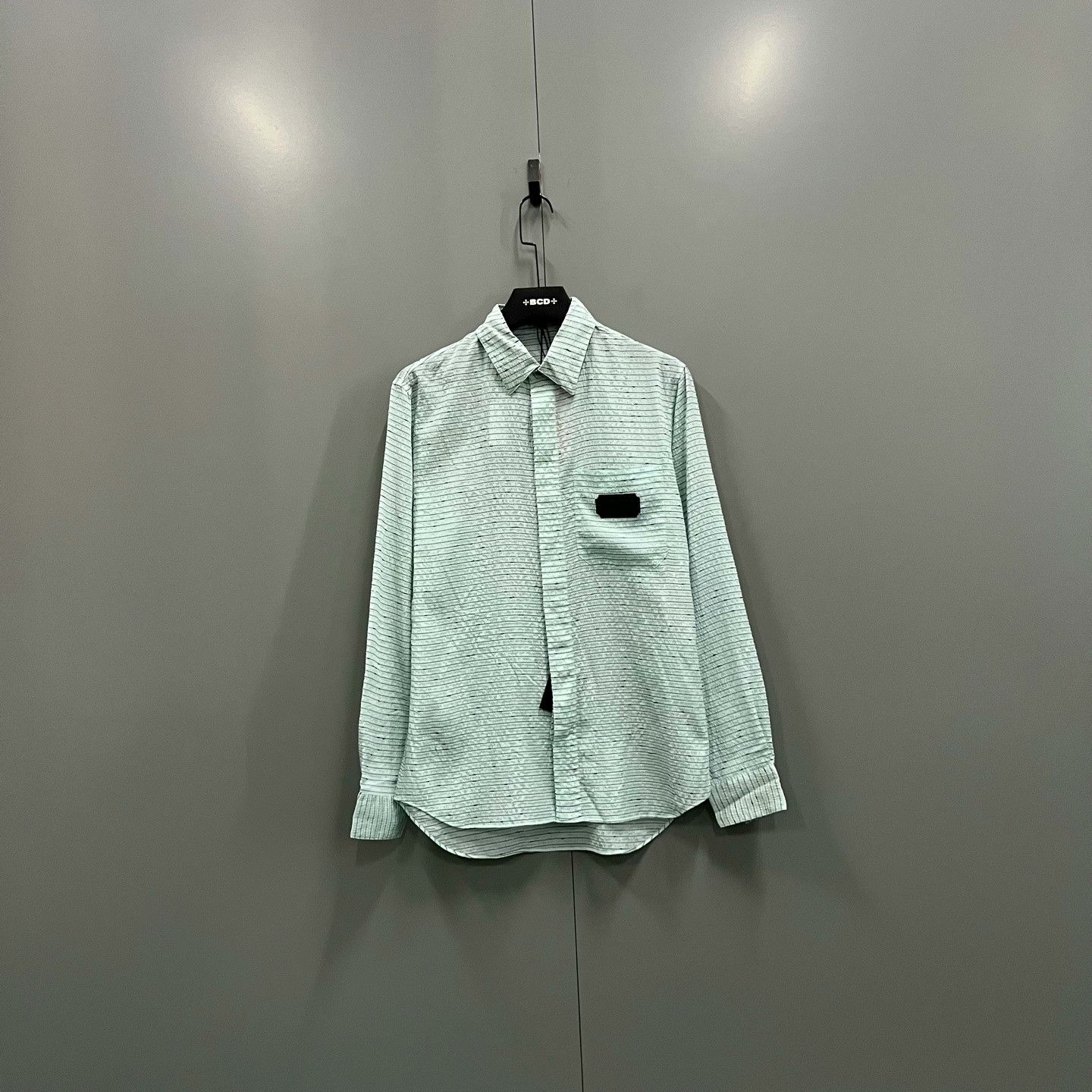 Dior Dior Mint Green Striped Silk Shirt Size US XXS / EU 40 - 1 Preview