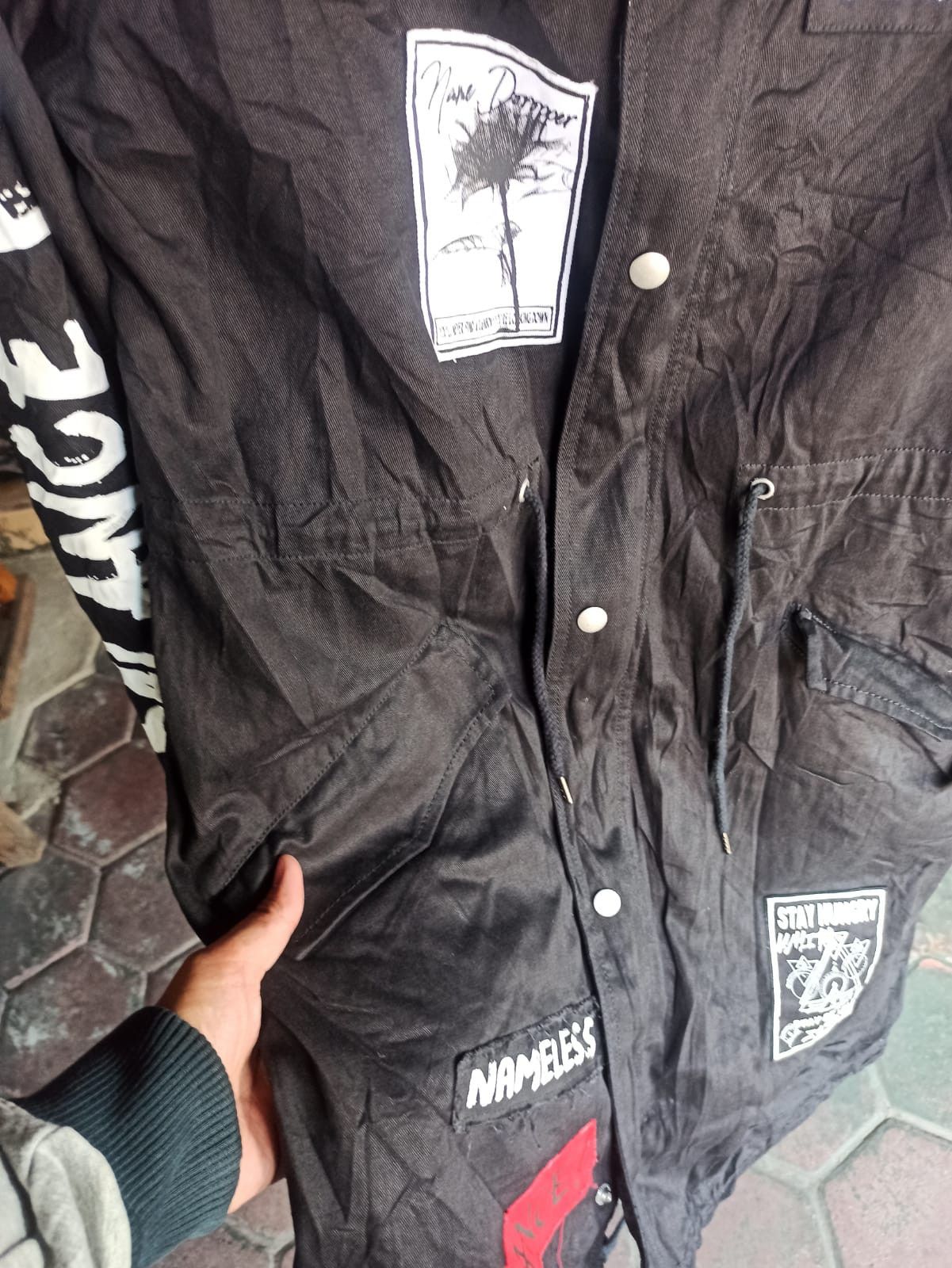 Hysteric Glamour × Japanese Brand Japanese parka jacket retropunk full pacth Size US M / EU 48-50 / 2 - 3 Thumbnail