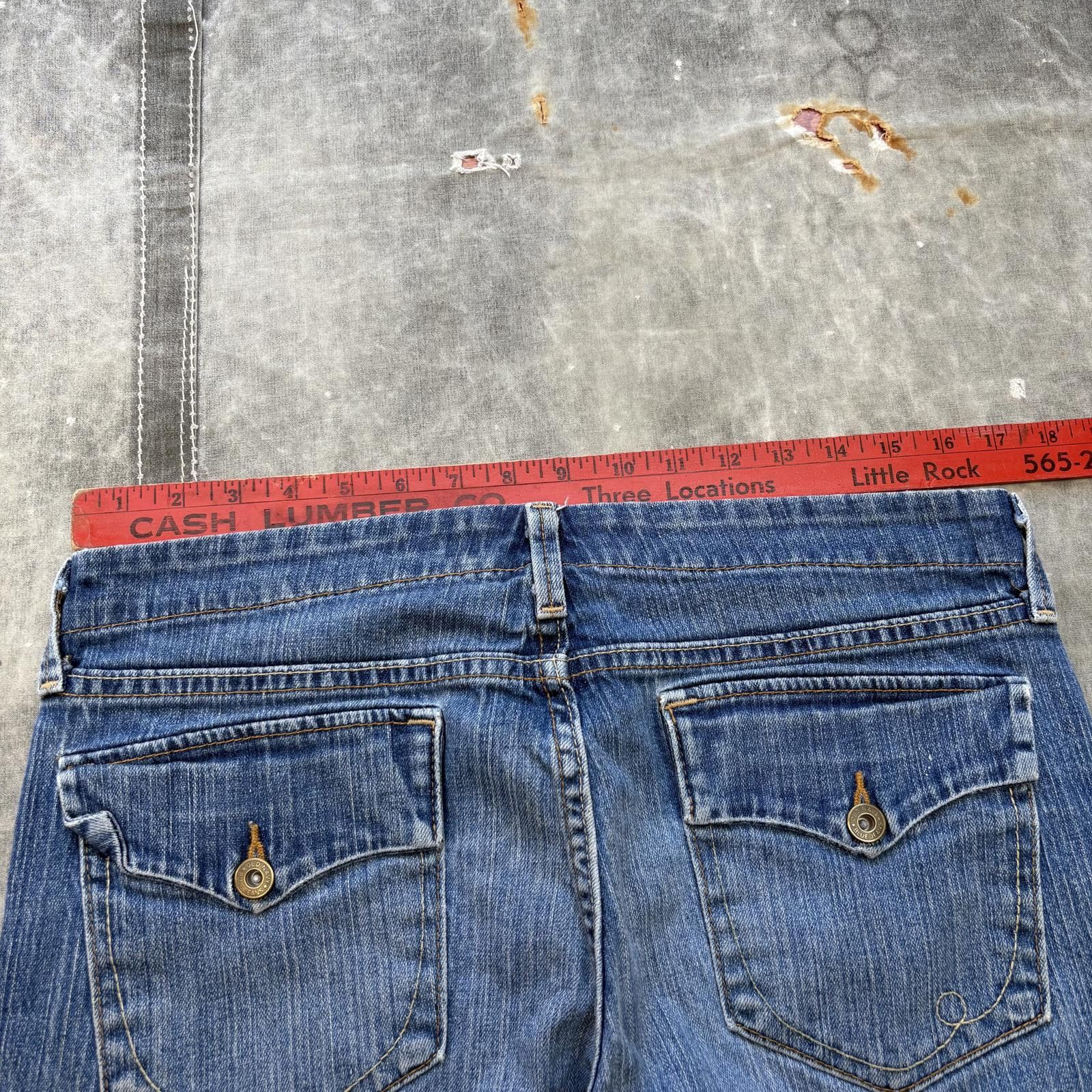 Old Navy Vintage Y2K Old Navy Low Waist Denim Grunge Jorts Shorts Size 34" / US 12 / IT 48 - 4 Thumbnail