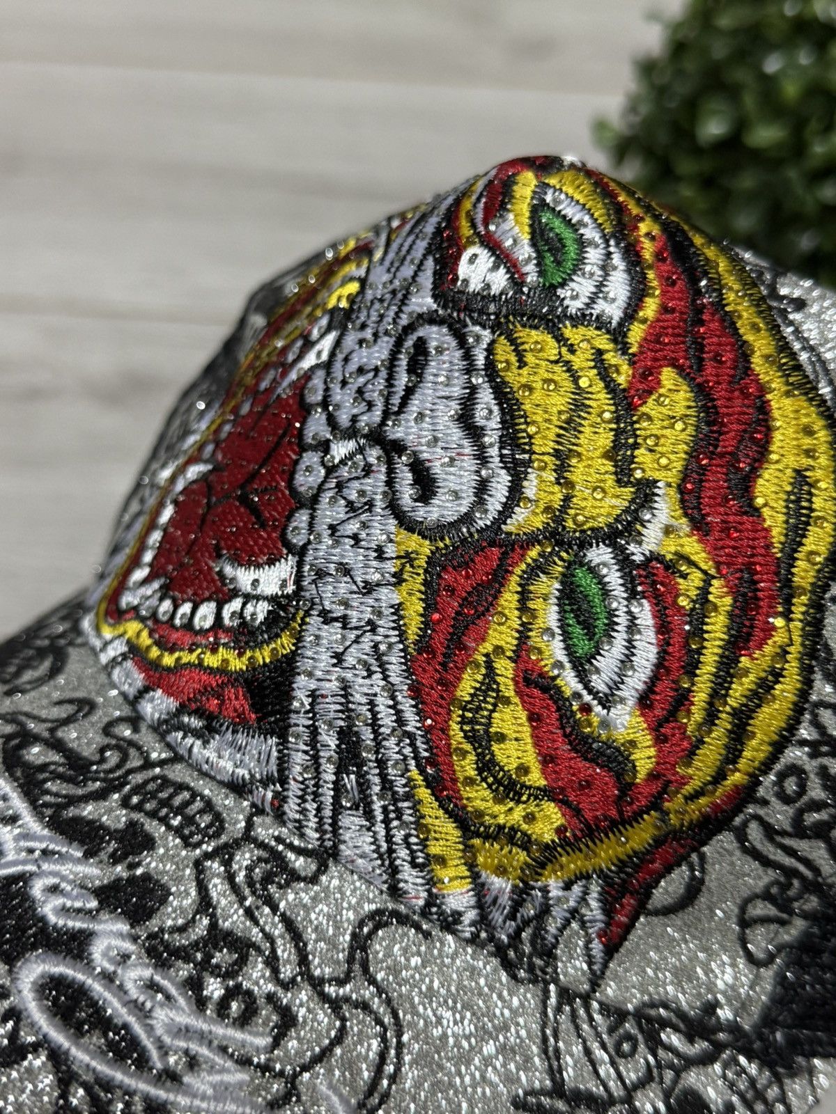 Ed Hardy Ed Hardy vintage tiger 🐯 trucker mesh cap hat eb0 Size ONE SIZE - 5 Thumbnail