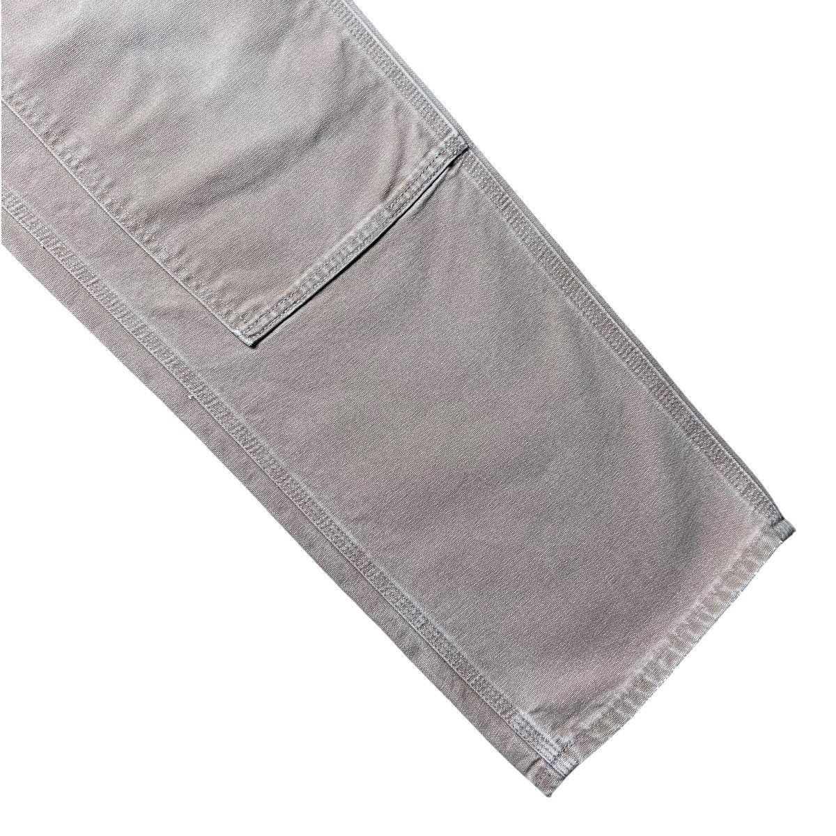 Carhartt Vtg 1990s Carhartt Tan Double Knee Carpenter Dungaree Pants Size US 33 - 8 Thumbnail