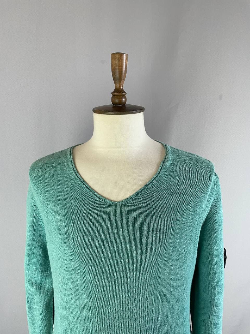 Stone Island Stone Island Sweater Green Size US L / EU 52-54 / 3 - 3 Thumbnail