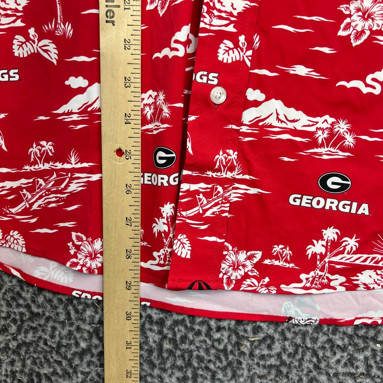 Reyn Spooner Vintage Reyn Spooner Georgia Bulldogs Button Up Shirt M Size US M / EU 48-50 / 2 - 4 Thumbnail