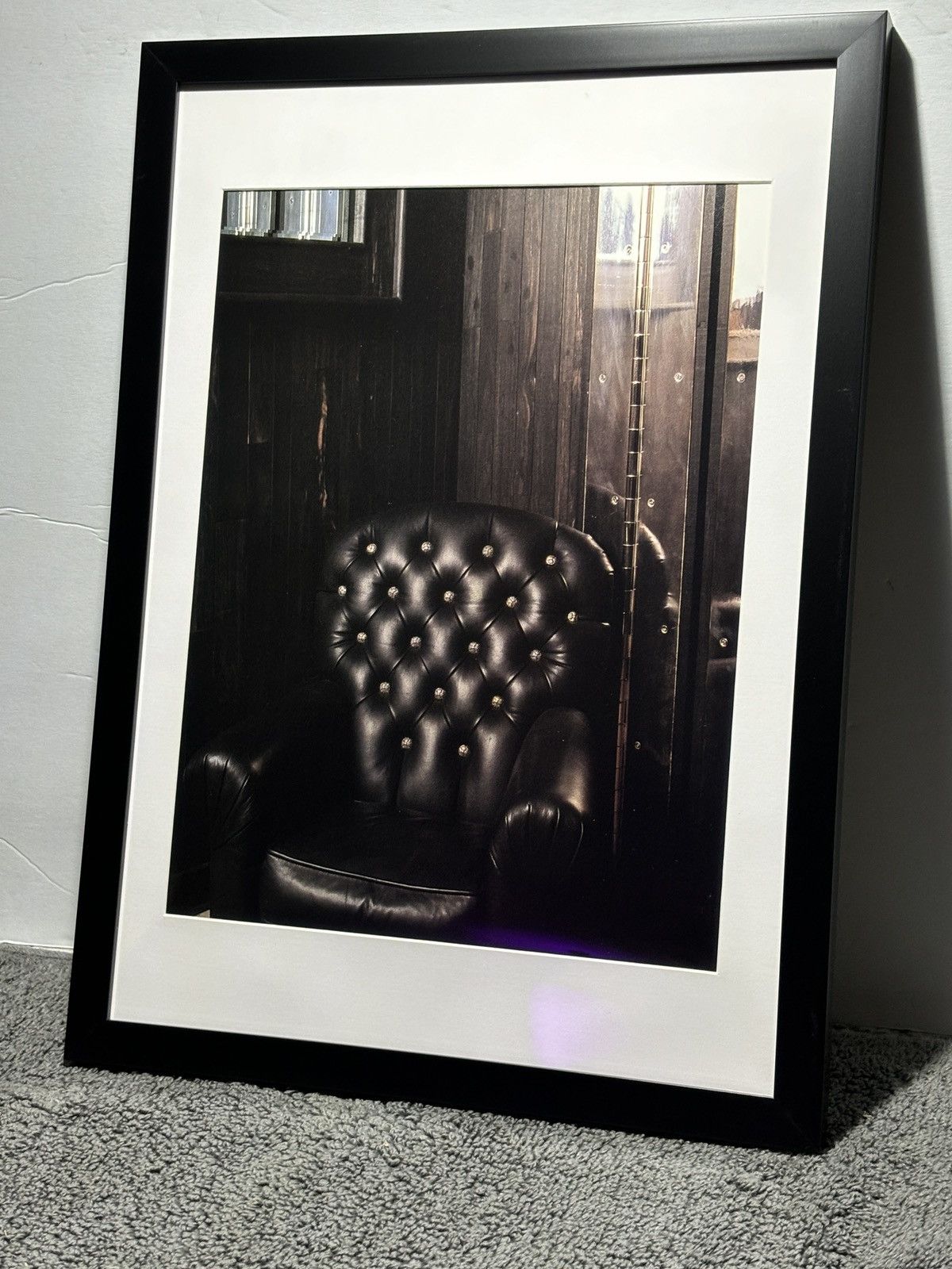 Chrome Hearts *Chrome Hearts* SUPER RARE Leather Chair Framed Art Size ONE SIZE - 2 Thumbnail