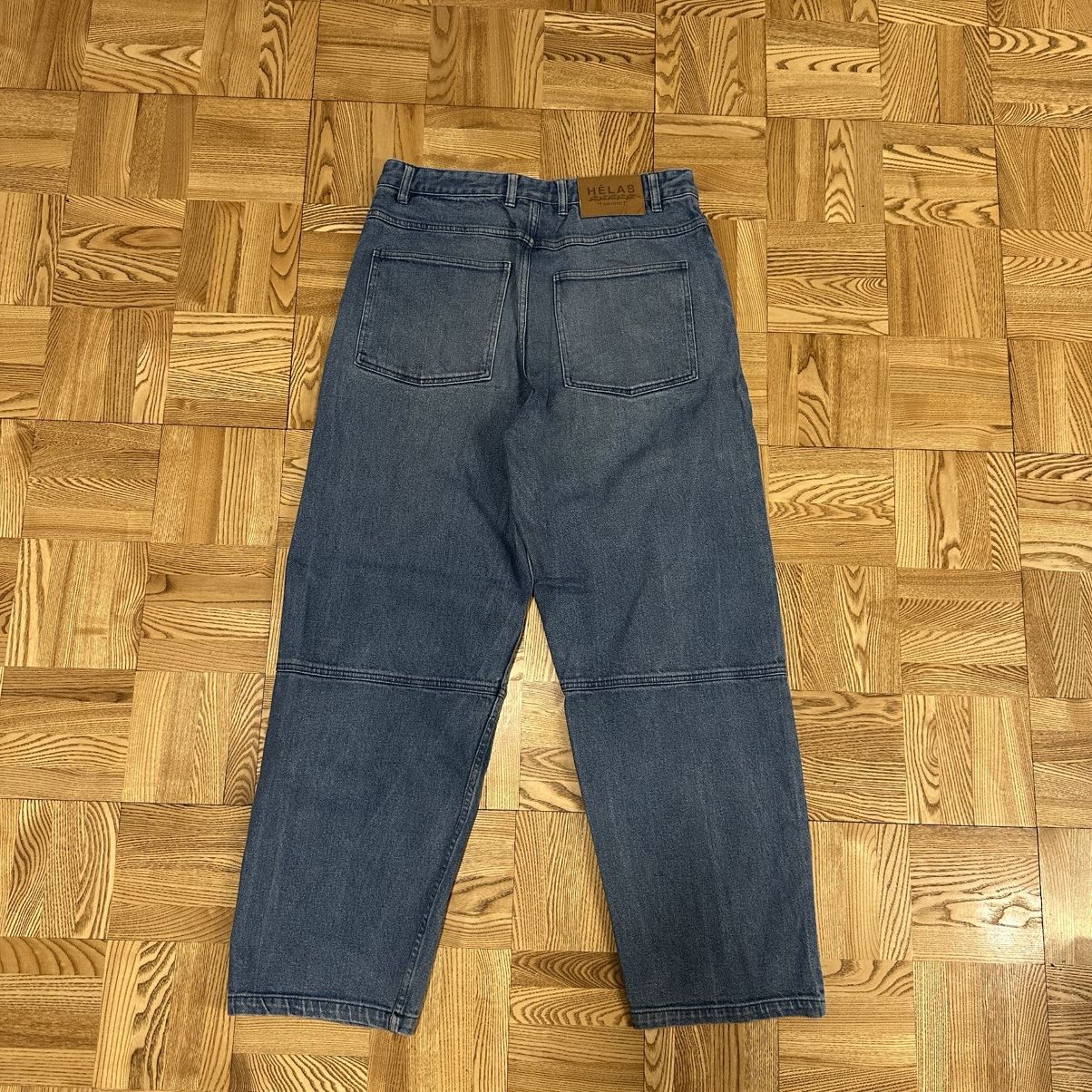 Helas Helas Reinforced Stiching Blue Denim Size US 33 - 2 Thumbnail
