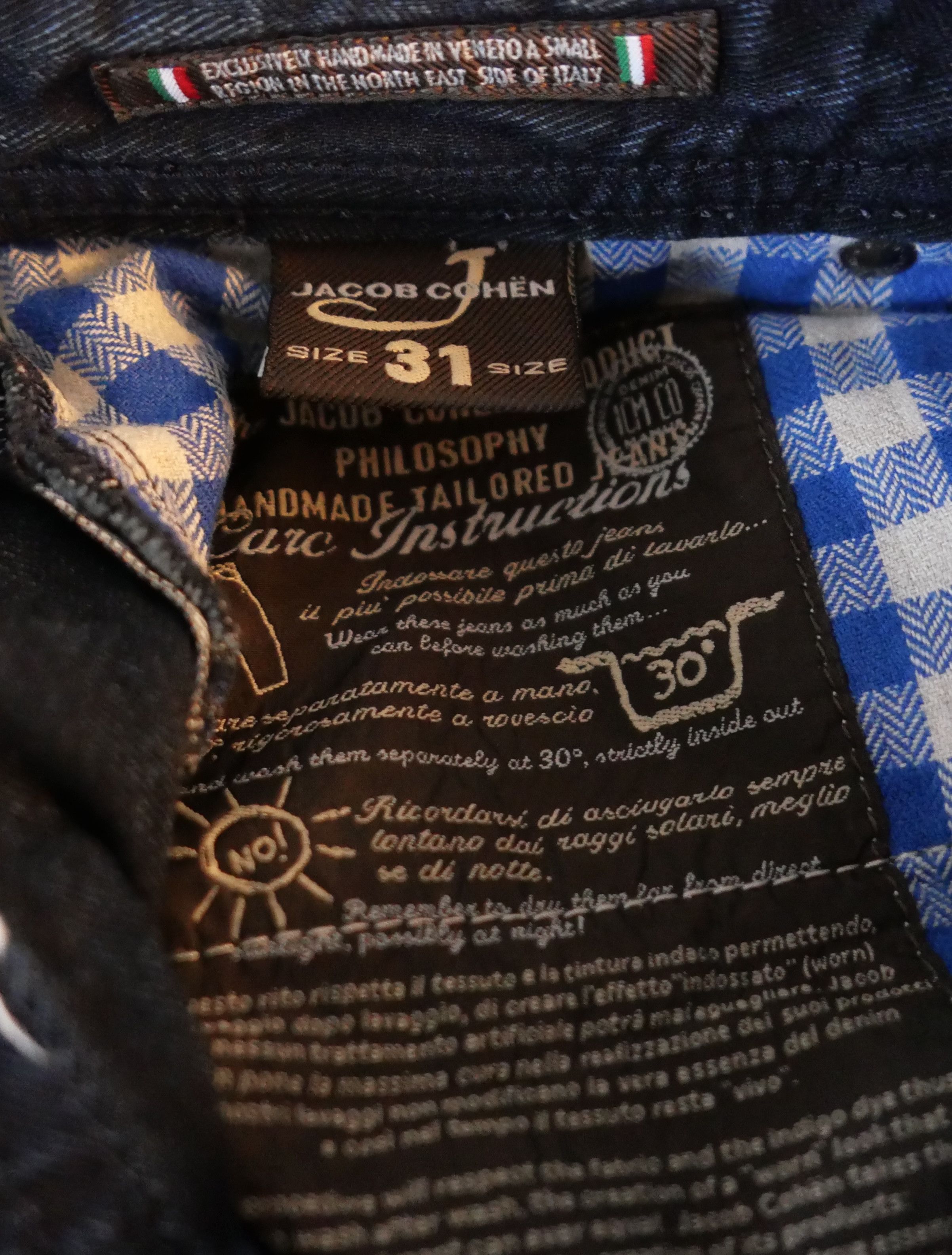 Jacob Cohen Jacob Cohen Japanese Denim 622 Tailored Jeans Size US 31 - 8 Thumbnail
