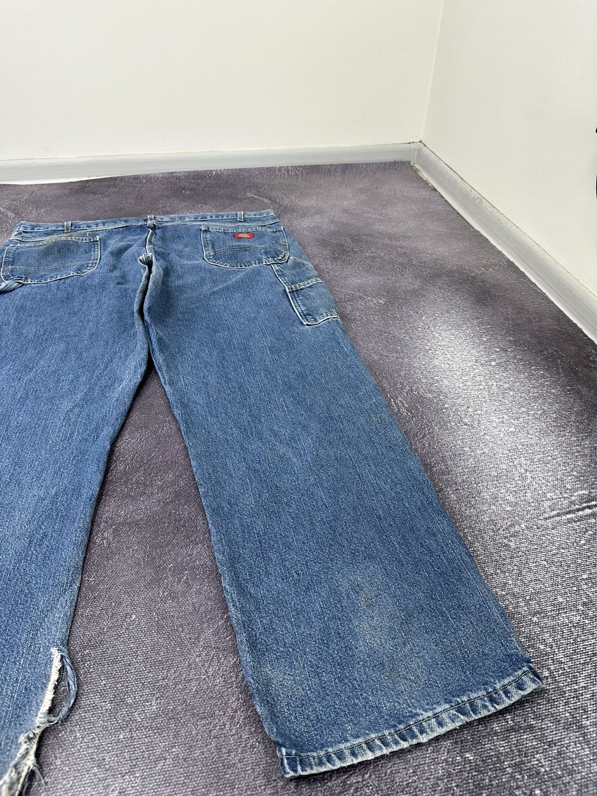 Dickies Vintage Dickies Baggy Denim Carpenter Opium USA Work Pants Size US 44 / EU 60 - 4 Thumbnail