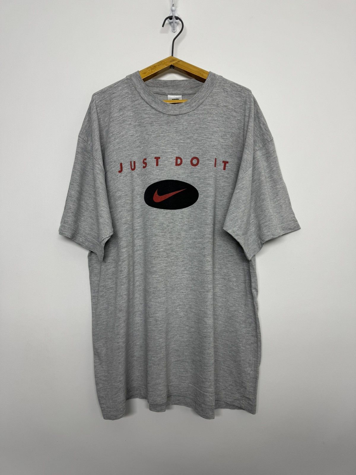 Nike Vintage 90s Nike Just Do It T-Shirt swoosh Size US L / EU 52-54 / 3 - 2 Thumbnail