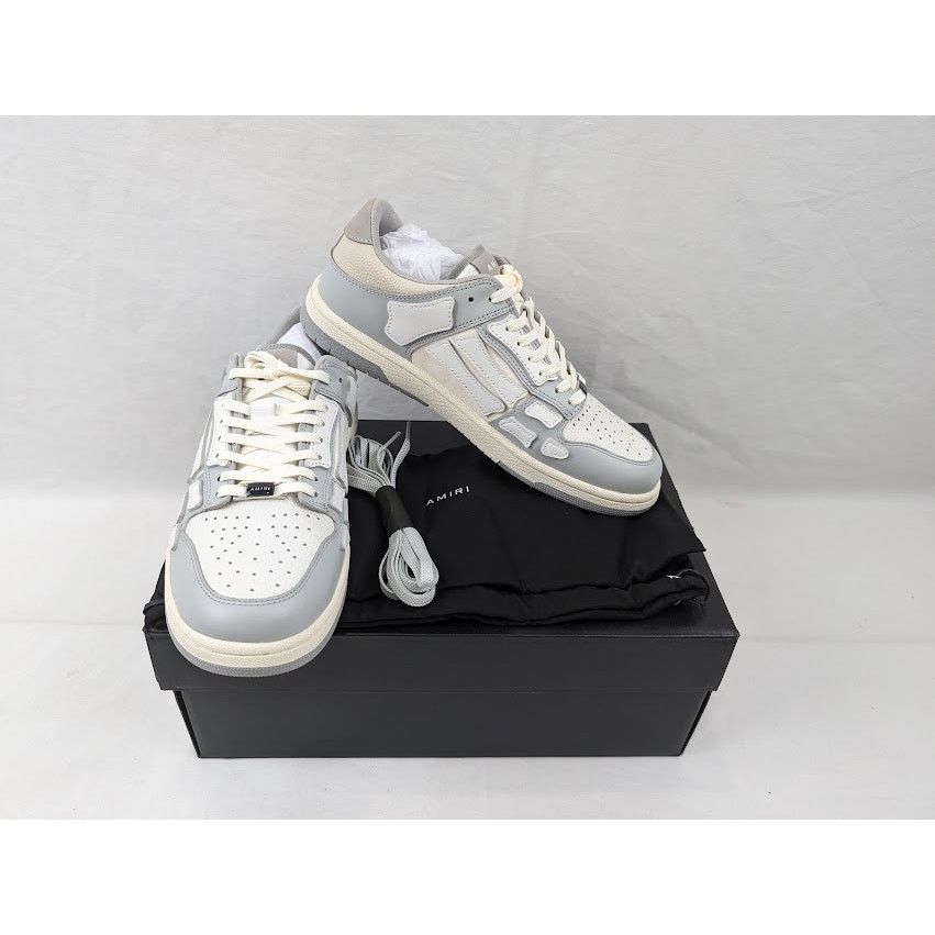 Amiri o1rshd1 Skelton Low-Top Sneakers in Grey Size US 9 / EU 42 - 19 Thumbnail