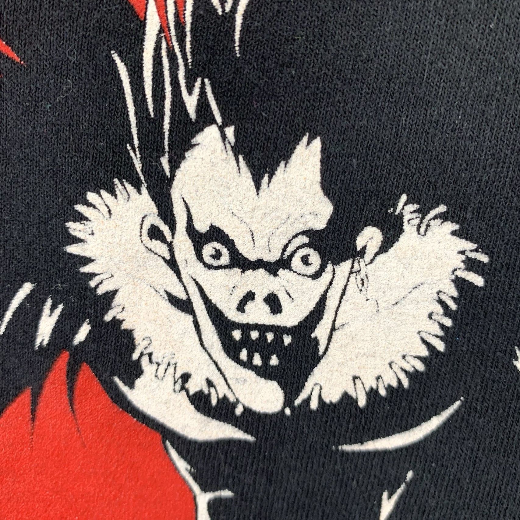 Vintage VINTAGE Deathnote Anime Shirt Unisex Adults Short Sleeve Cotton Tee Black Red 2020s Size US M / EU 48-50 / 2 - 6 Thumbnail