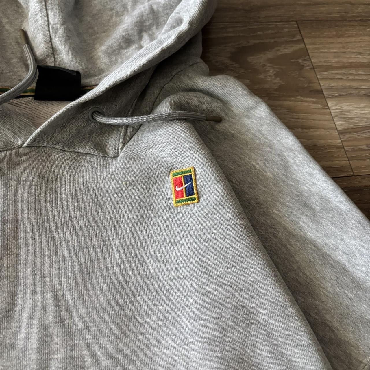 Nike Crazy Vintage 90s Grey Nike Streetwear Essential Hoodie! Size L Size US L / EU 52-54 / 3 - 6 Thumbnail