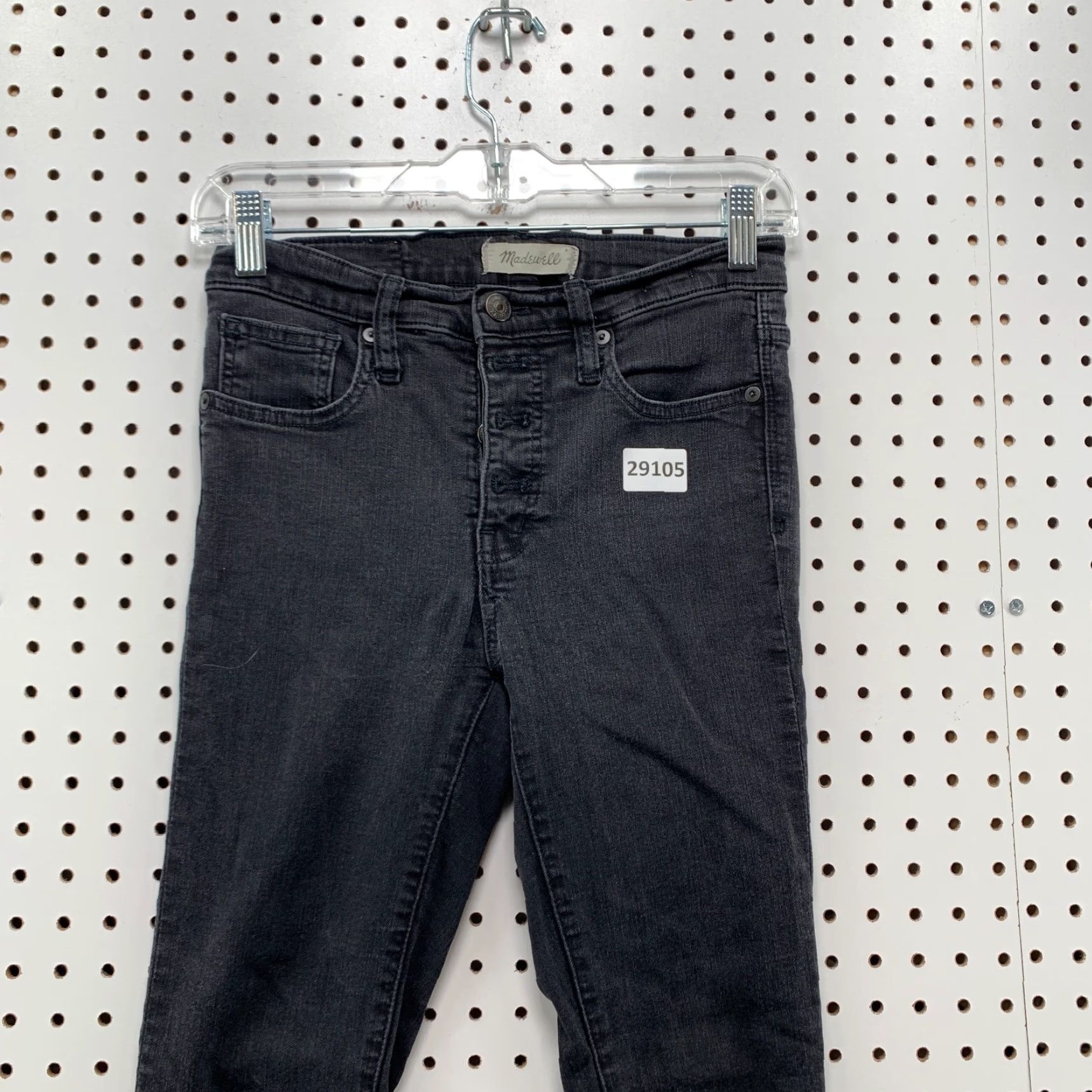 Madewell Madewell Mid Rise Skinny Jeans Womens Size 26 Black 26x27 Slim Denim Jeans Womens Size 26" / US 2 / IT 38 - 5 Thumbnail