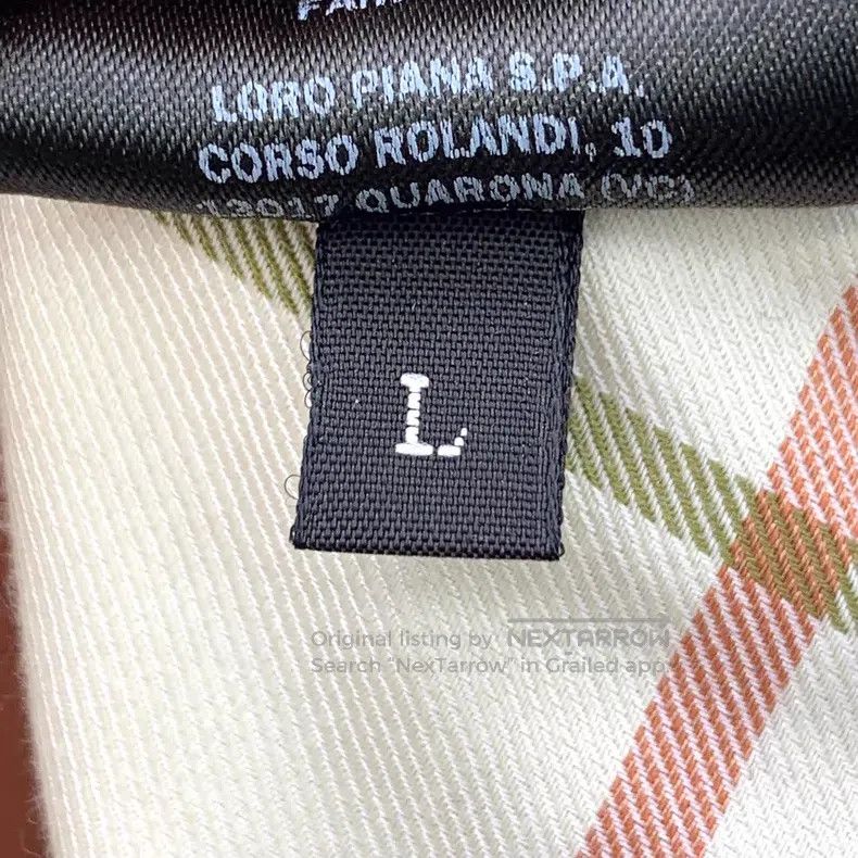 Loro Piana Loro Piana size L Dark Blue Wool Casual Denim Fisherman's H Size ONE SIZE - 9 Thumbnail