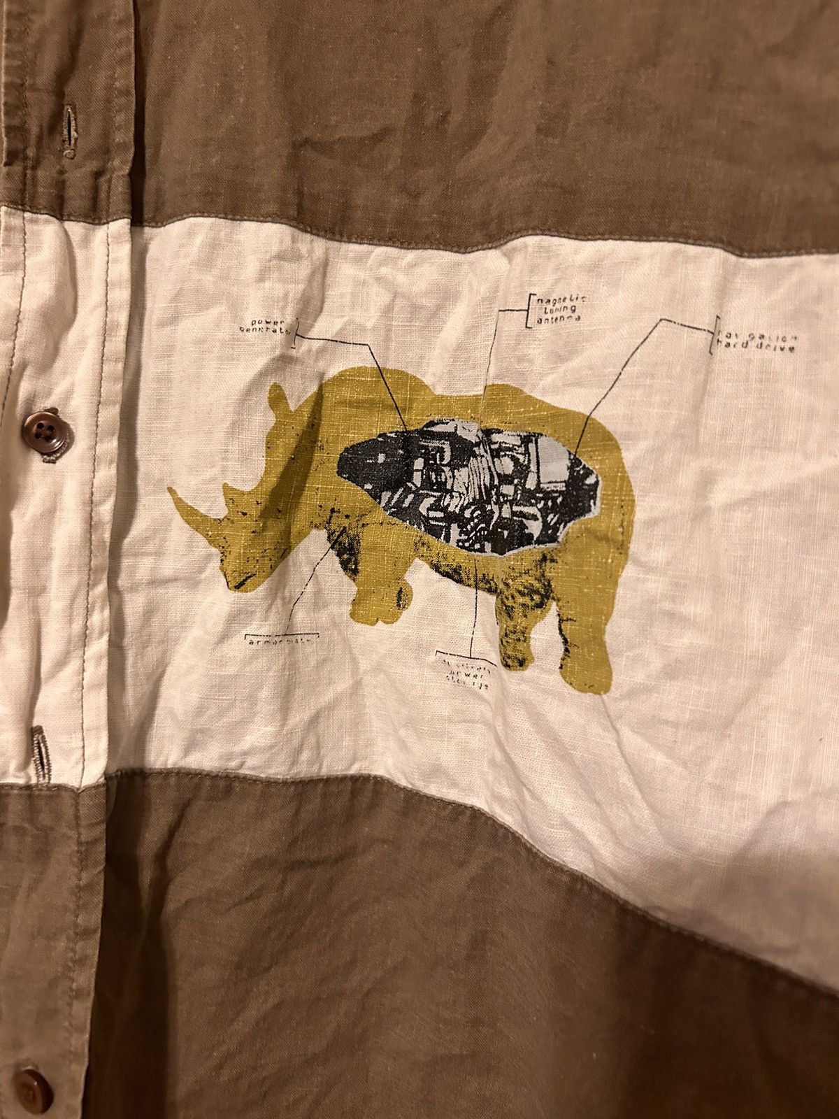 Ecko Unltd. × Vintage Mens vintage ecko button up shirt Size US M / EU 48-50 / 2 - 3 Thumbnail