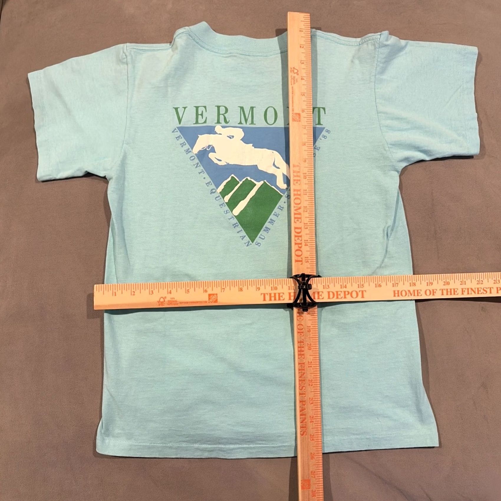 Vintage VINTAGE Oneida T Shirt Killington Vermont Equestrian Summer Showcase 1988 Medium Blue Mens M Shirt Size US M / EU 48-50 / 2 - 6 Thumbnail