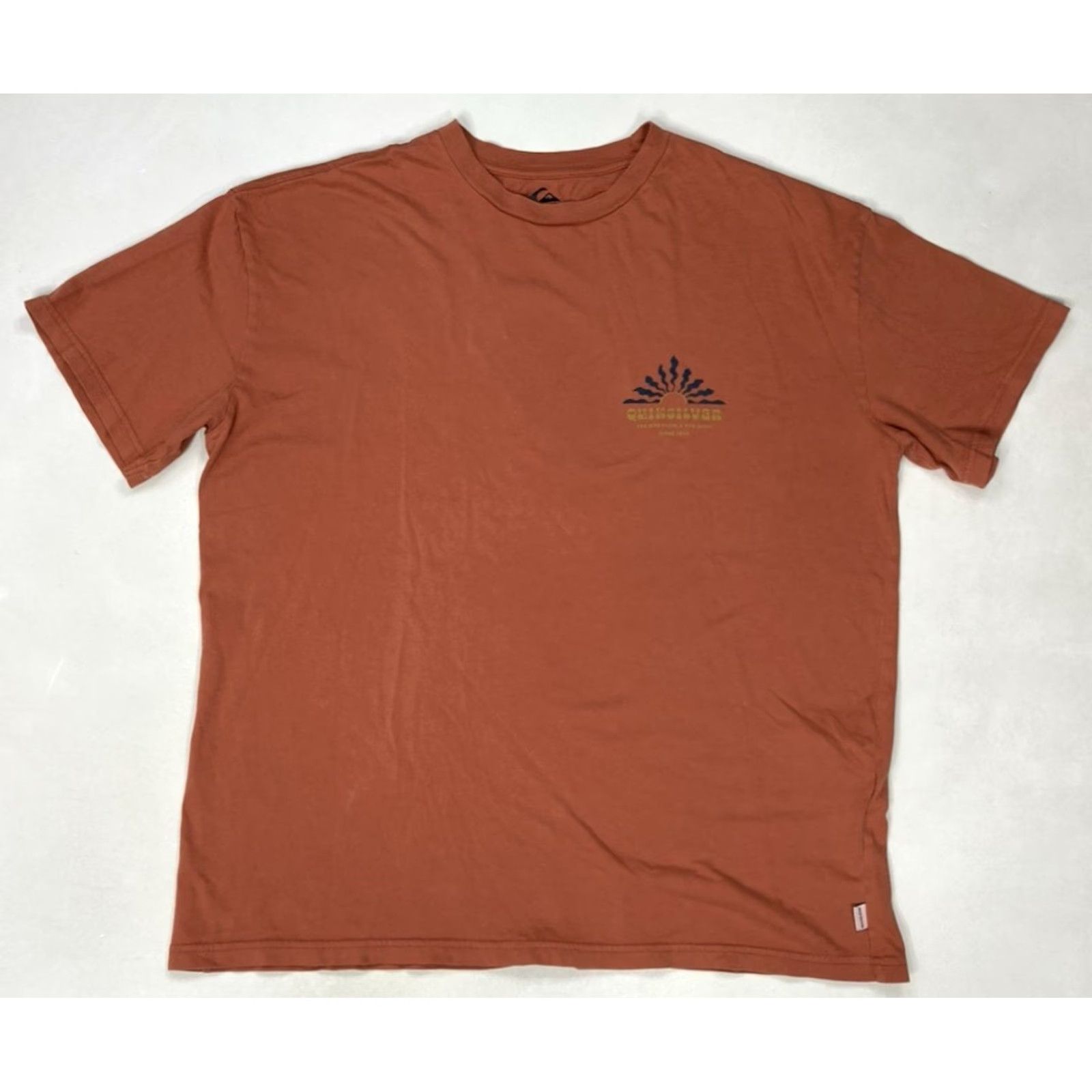 Quiksilver VINTAGE Quiksilver The Mountain & The Wave Graphic T-shirt Men Large Oversized Orange Size US L / EU 52-54 / 3 - 3 Thumbnail