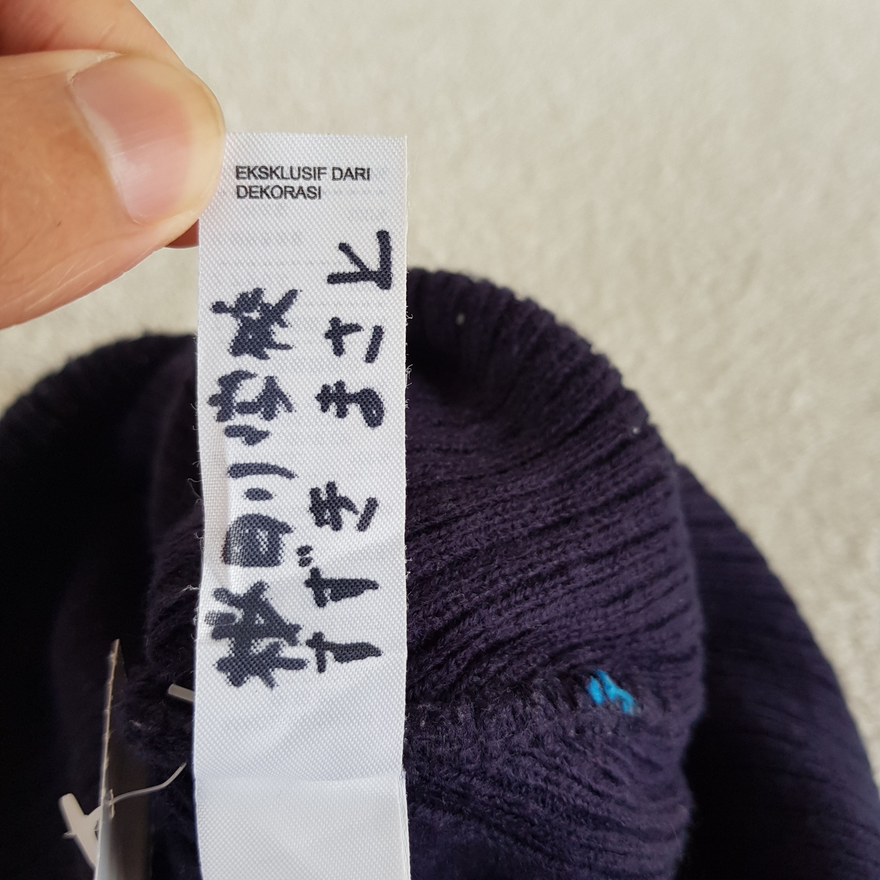 Nike Vintage Nike Beanie Y2K Nike Swoosh Knit Snow Caps Hats Size ONE SIZE - 8 Thumbnail