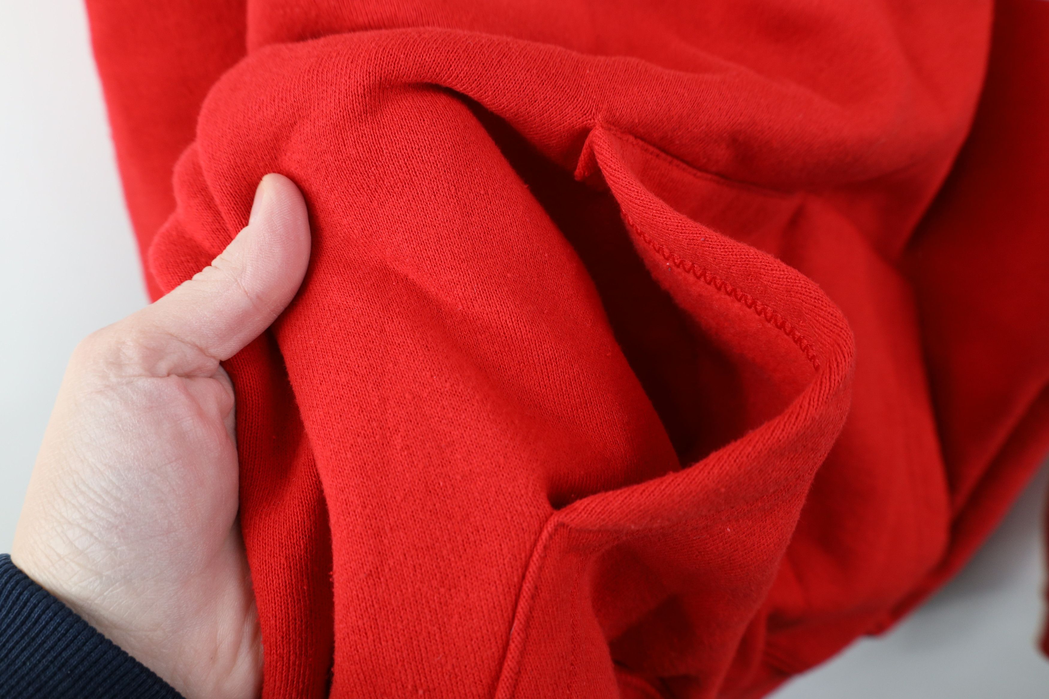 Vintage Vintage 80s 90s Marist Chicago Hoodie Sweatshirt Red USA Size US XL / EU 56 / 4 - 9 Thumbnail