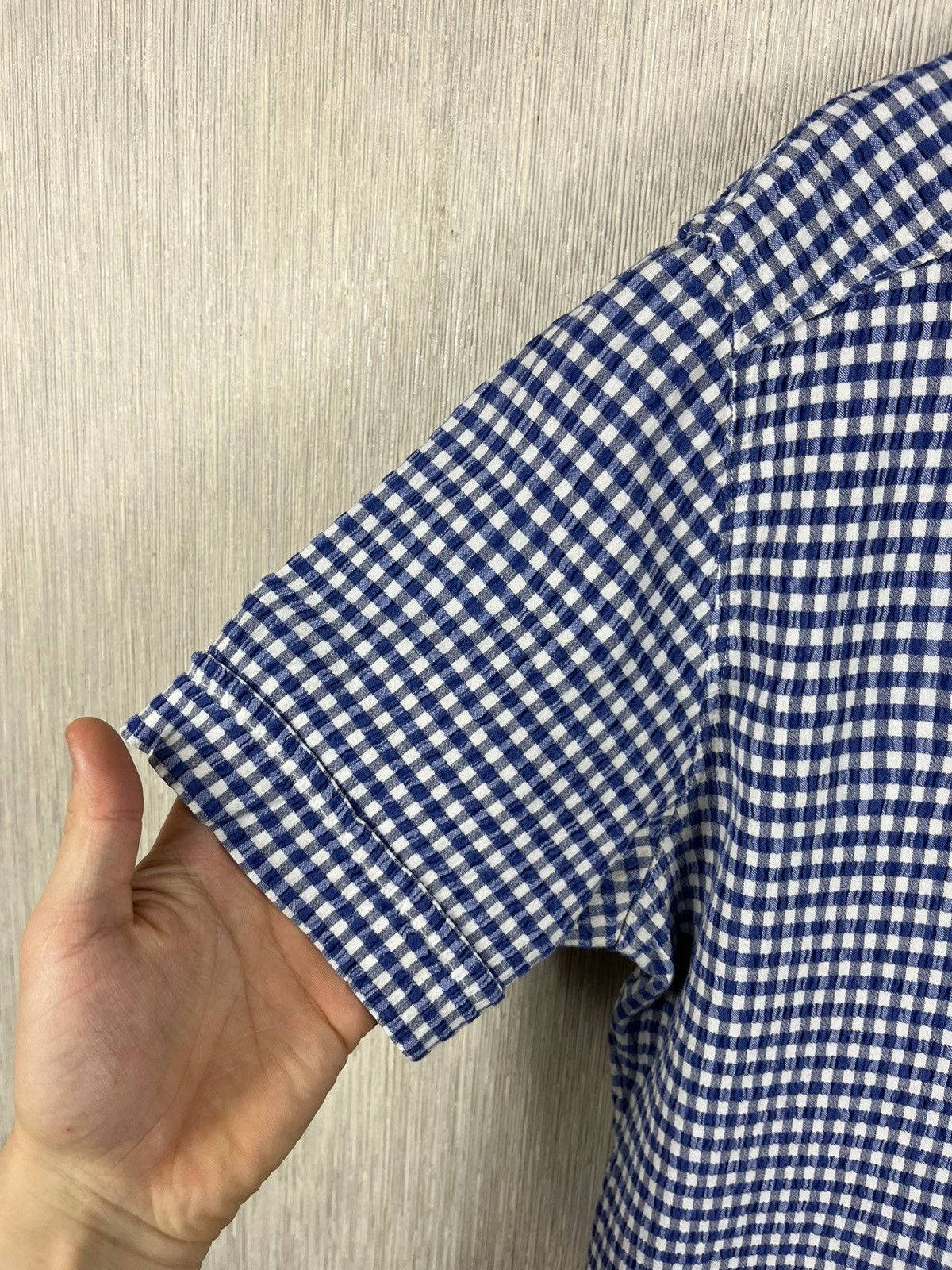 Dolce & Gabbana × Vintage Vintage Dolce & Gabbana gingham plaid checked pocket shirt Size US L / EU 52-54 / 3 - 10 Thumbnail