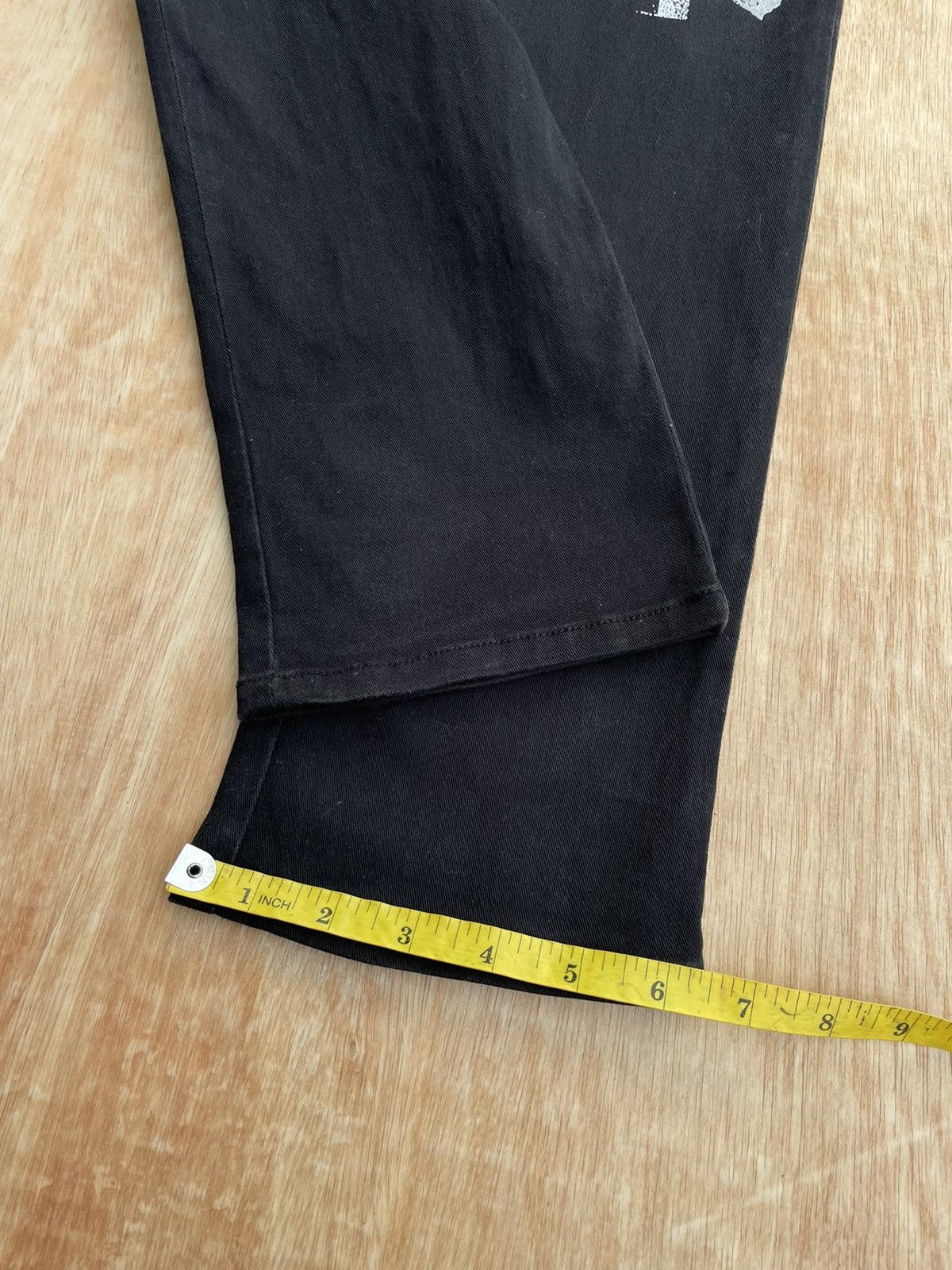If Six Was Nine × Japanese Brand × Le Grande Bleu (L.G.B.) Deorat Japan Skull Punk Style Poem Pants Size US 31 - 13 Thumbnail