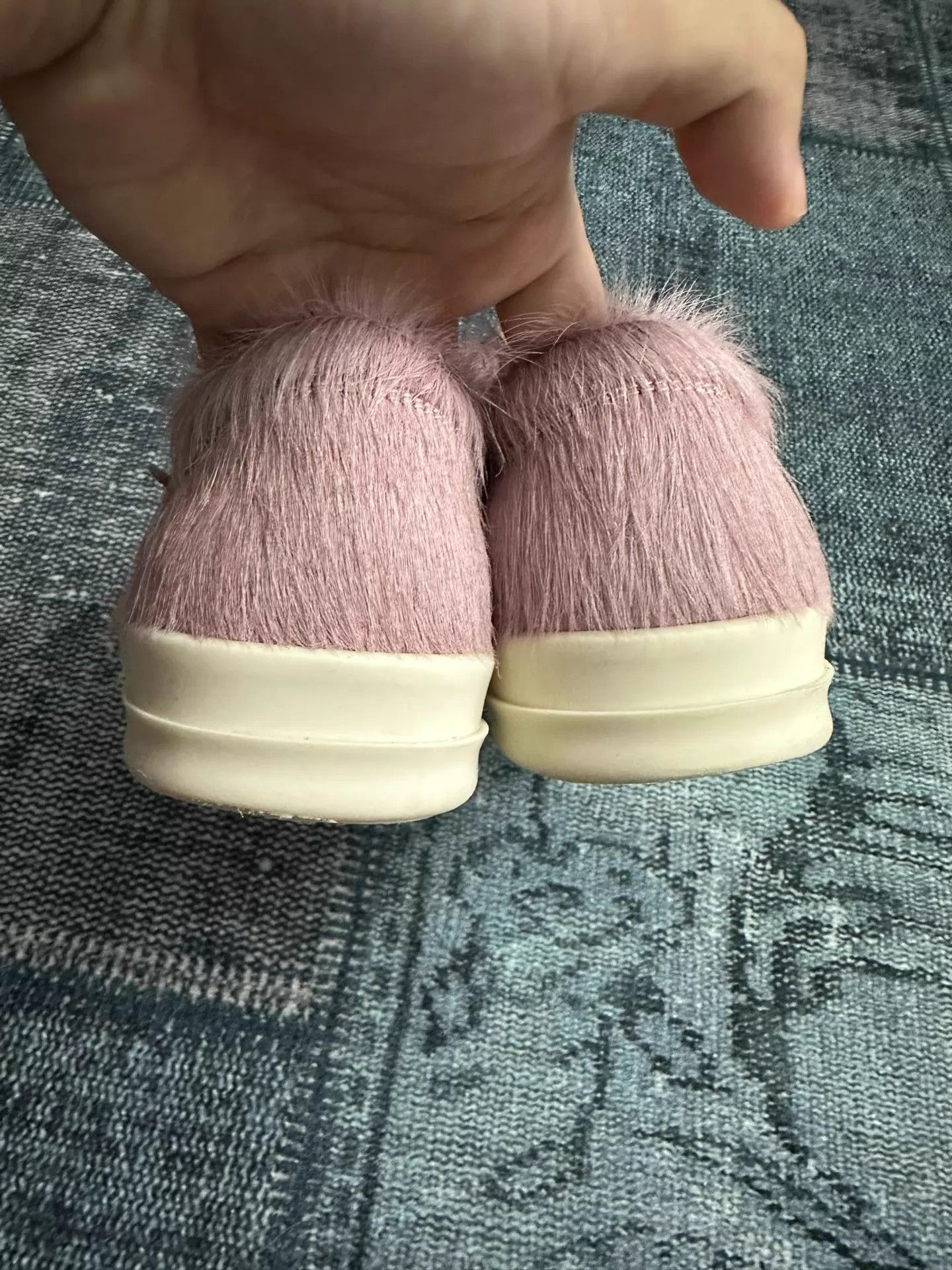 Rick Owens Rick Owens Mainline Pink Horsehair 38.5 Size US 8 / IT 38 - 7 Thumbnail