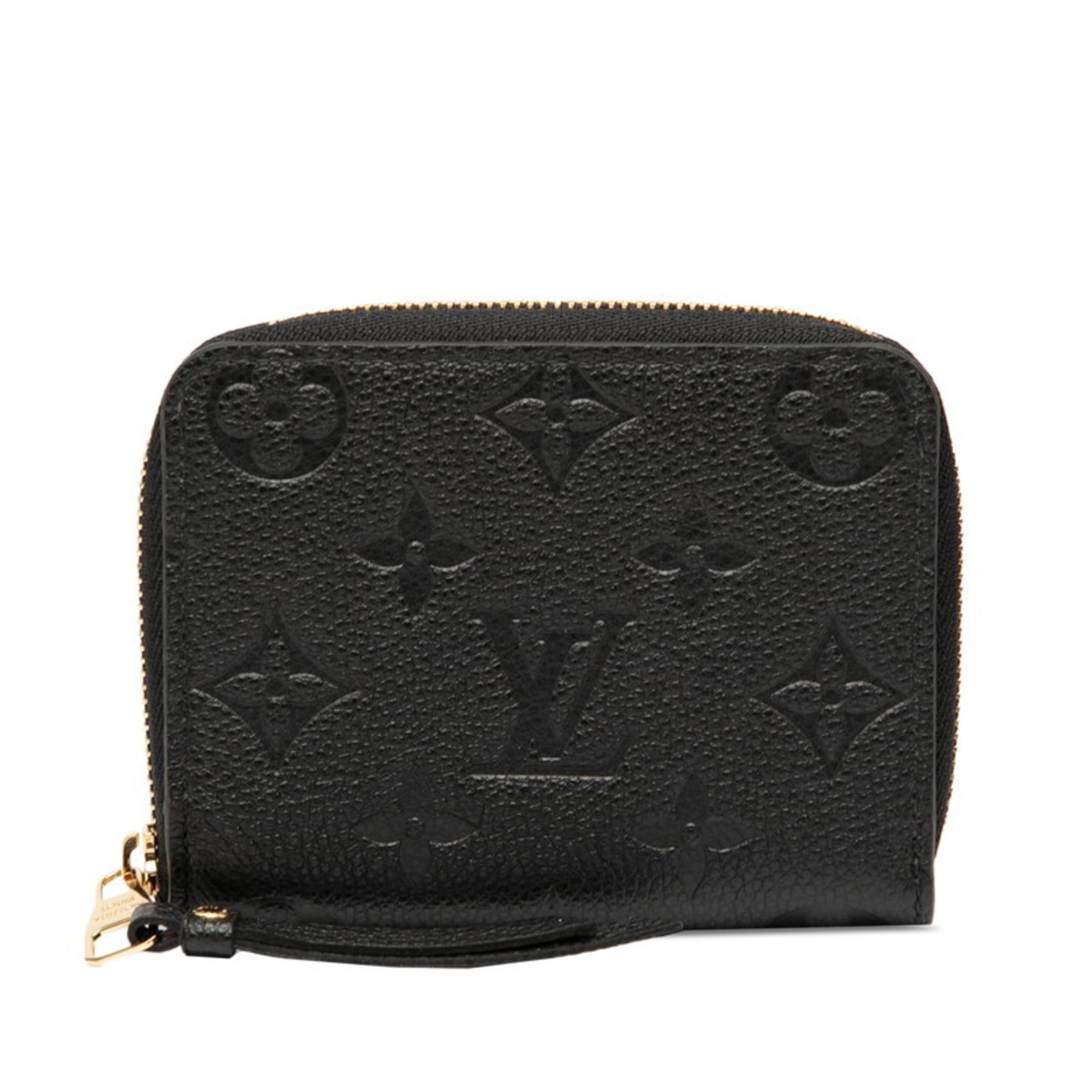Louis Vuitton Louis Vuitton Monogram Empreinte Zippy Coin Purse M60574 Noir Black Leather Women's LOUIS VUITTON Size ONE SIZE - 1 Thumbnail