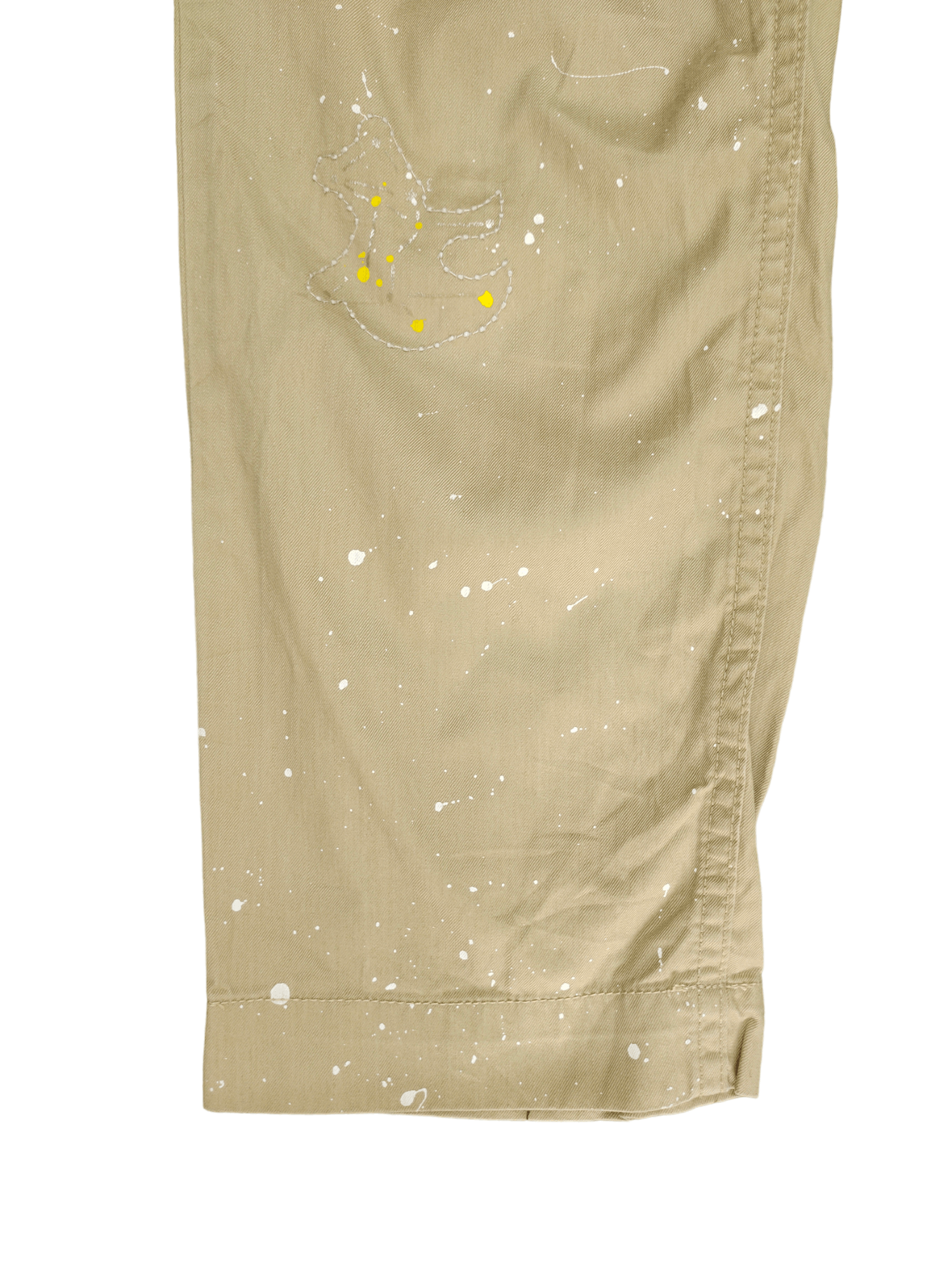 Ne-Net Ne-Net By Issey Miyake Painted Cropped Pants Size US 30 / EU 46 - 7 Thumbnail