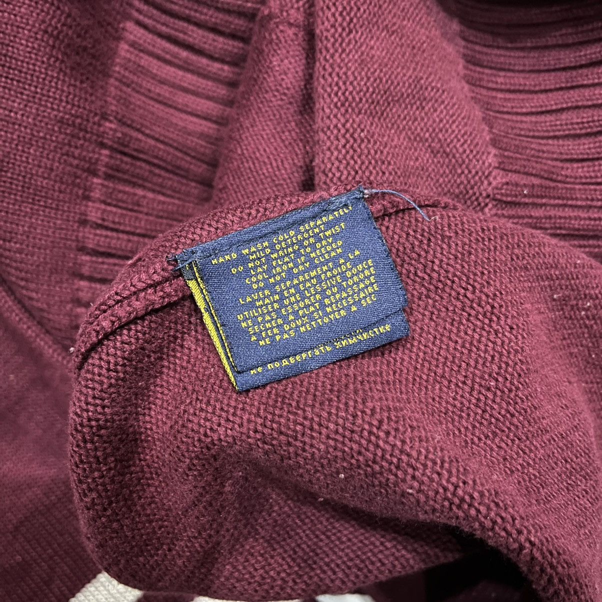 Ralph Lauren Vintage Ralph Lauren Rugby R’39 Wings Logo Heavy Knit Size US L / EU 52-54 / 3 - 8 Thumbnail