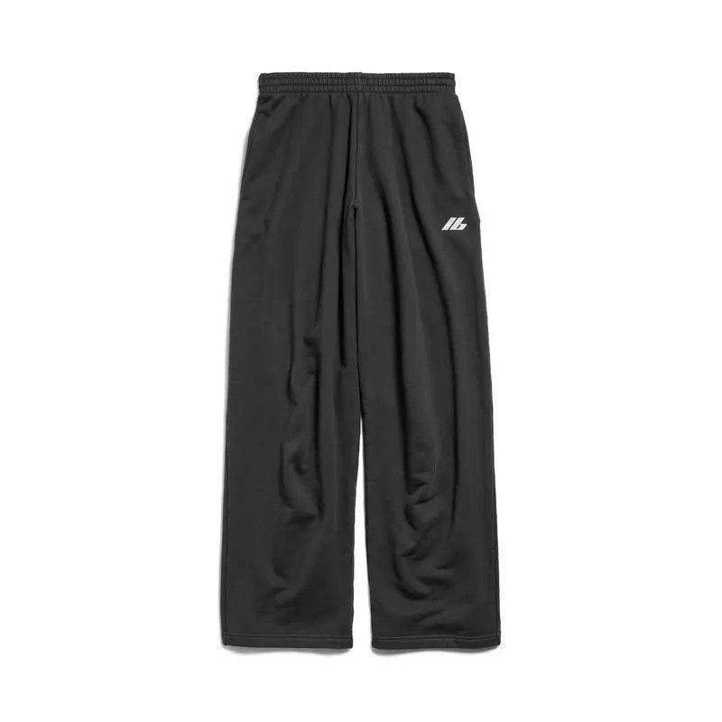Balenciaga o1tr1nto0426 Activewear Baggy Sweatpants & Joggers in Black Size US 28 / EU 44 - 1 Thumbnail
