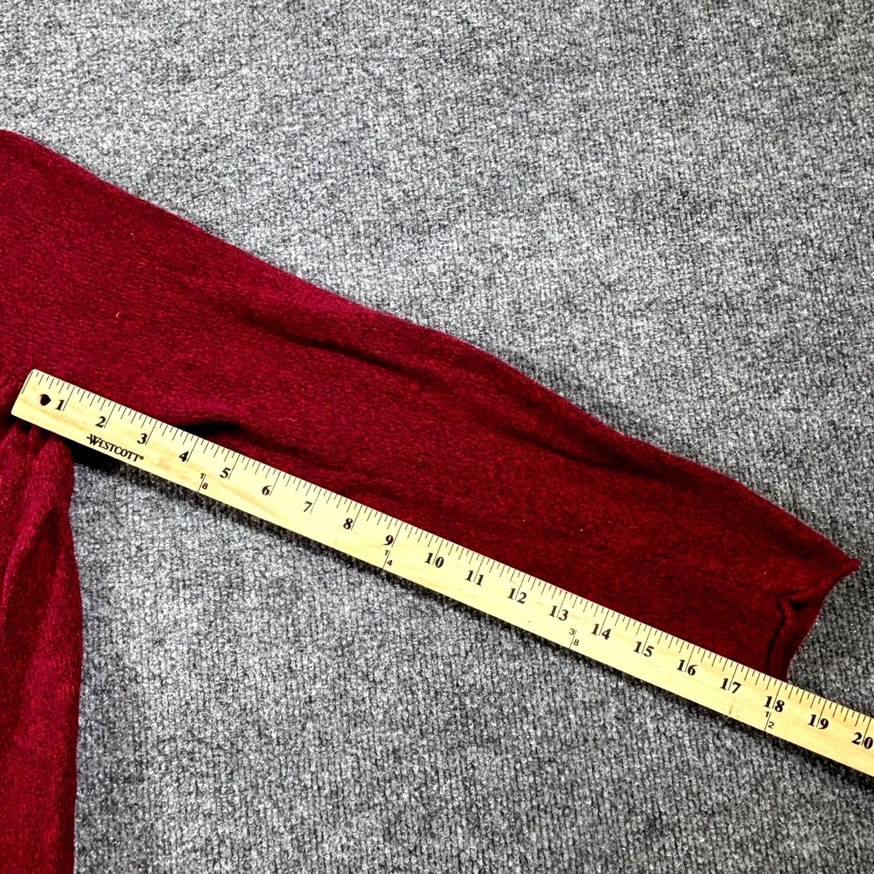 Eddie Bauer Eddie Bauer Sweater Womens Small Petite Maroon Knit Raglan Sleeve Classic Cozy Size S / US 4 / IT 40 - 5 Thumbnail
