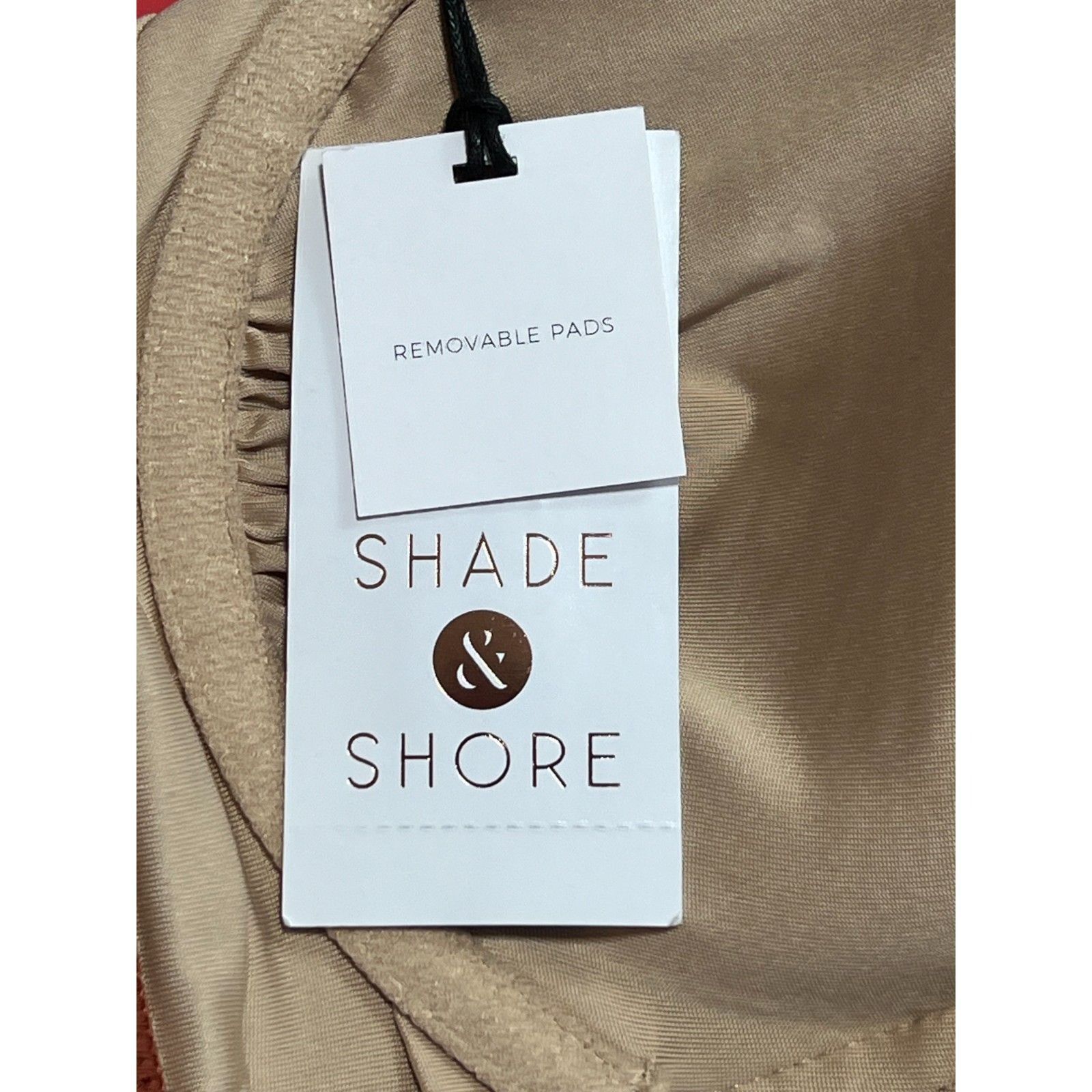 Other Shade & Shore - Women's Longline Cinch Front Keyhole Bikini Size ONE SIZE - 7 Thumbnail