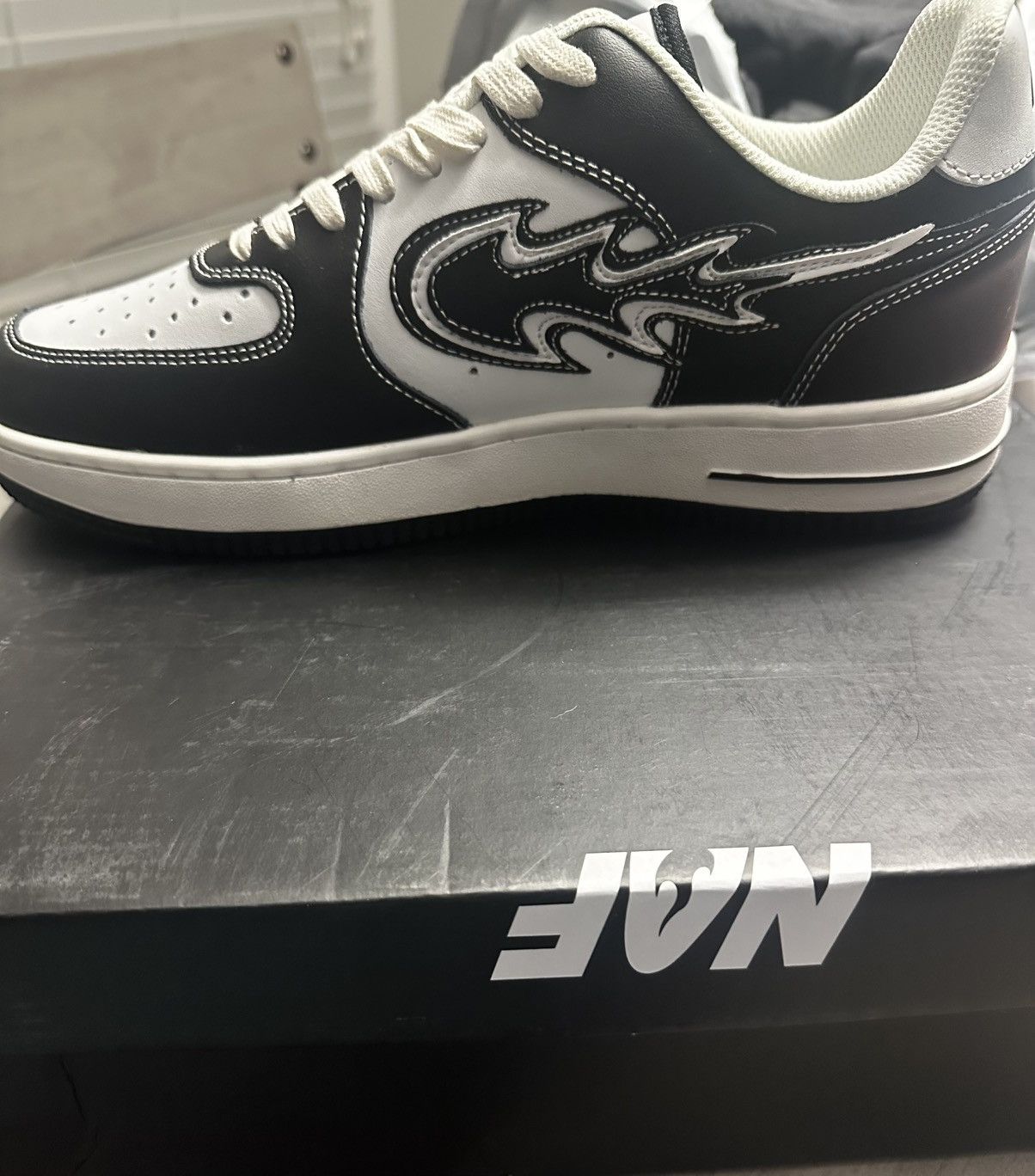 Other NAF Airforce 1 Style Black and White Size US 11.5 / EU 44-45 - 2 Thumbnail