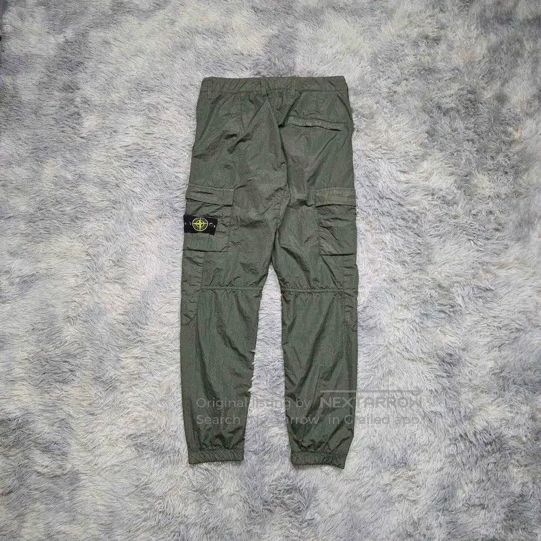 Stone Island Stone Island Metal Nylon Olive Green Bubble Fabric Double Size US 32 / EU 48 - 2 Thumbnail