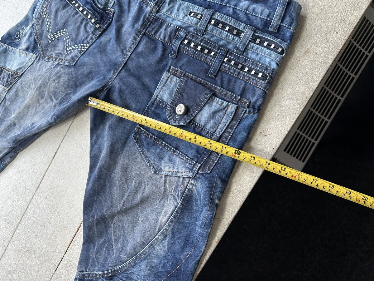 Japanese Brand 🚨Japanese Cosmo Lupo Baggy Distressed Opium Punk Jeans Owens Size US 34 / EU 50 - 22 Thumbnail