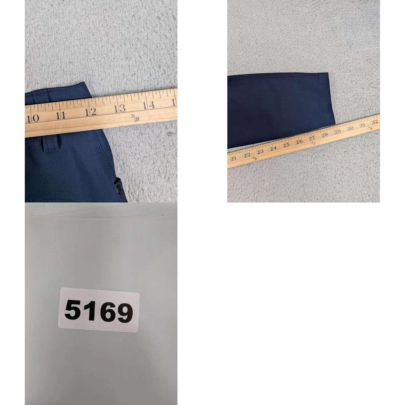 Lululemon Lululemon Pants Womens 25 Navy Blue Slim Fit Stretch 5 Pocket Casual Athletic Size 42" / US 20 - 8 Thumbnail