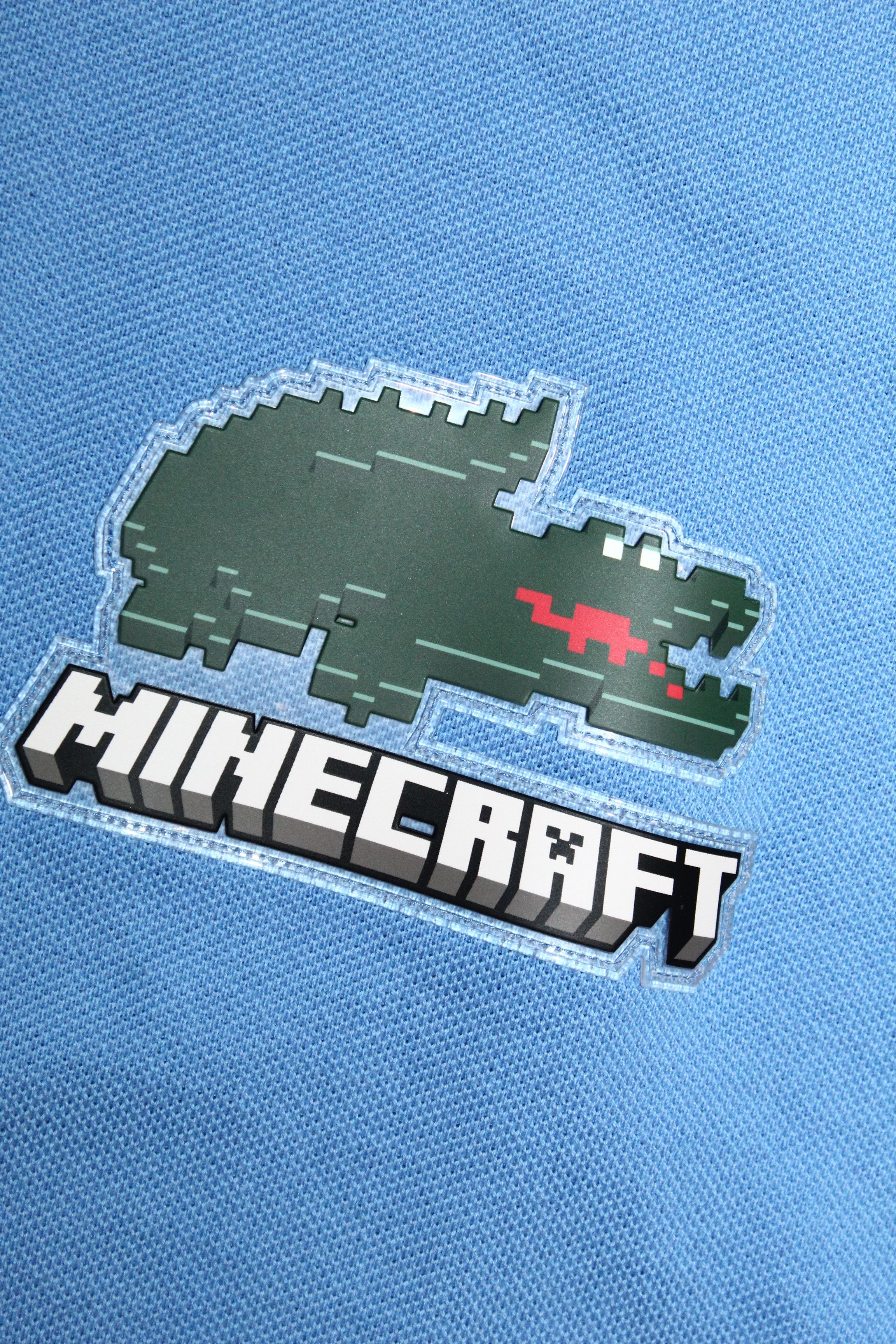 Lacoste Lacoste x Minecraft Classic Fit Big Logo Pique Polo Shirt Size US L / EU 52-54 / 3 - 6 Thumbnail